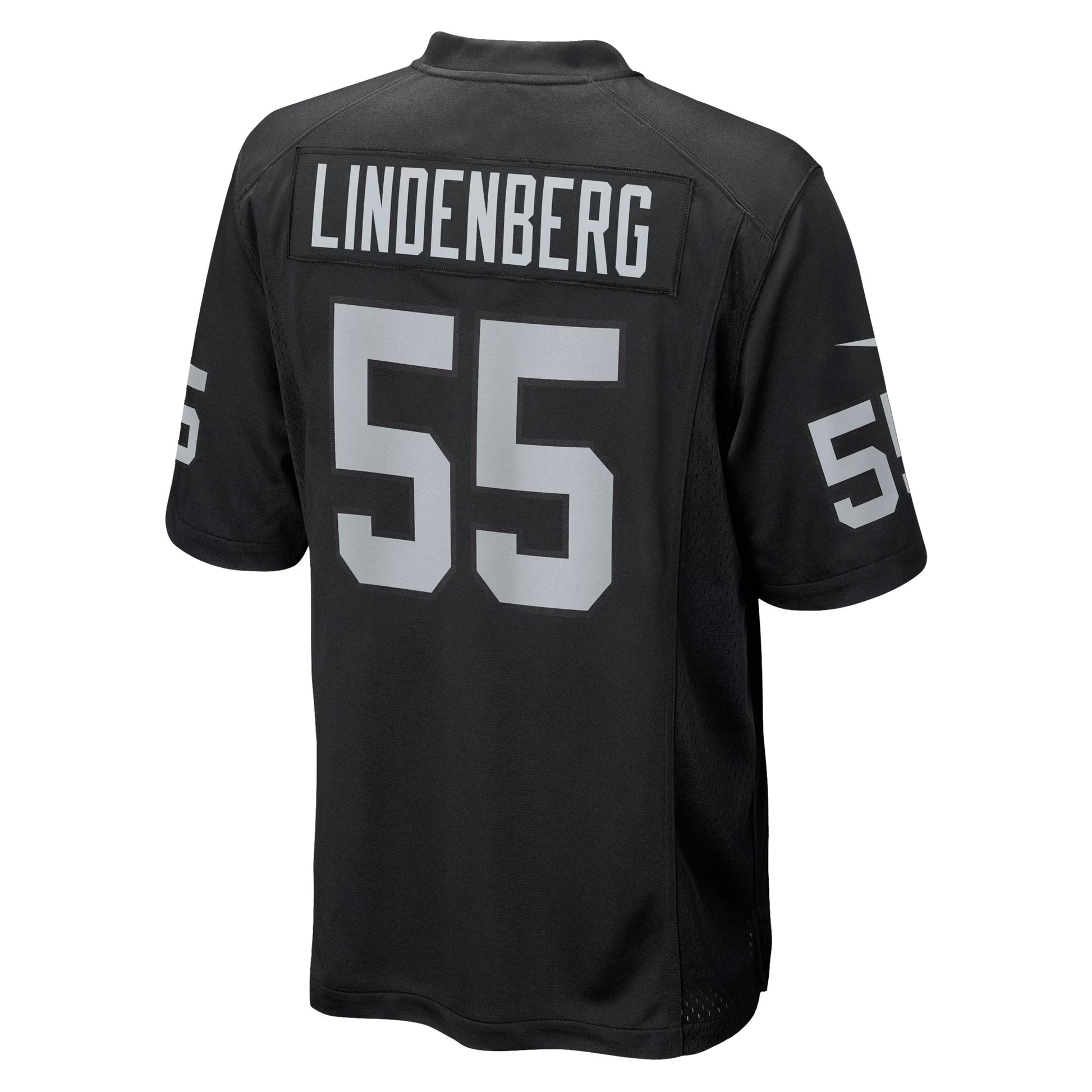 Cody Lindenberg Las Vegas Raiders Nike Team Game Jersey -  Black