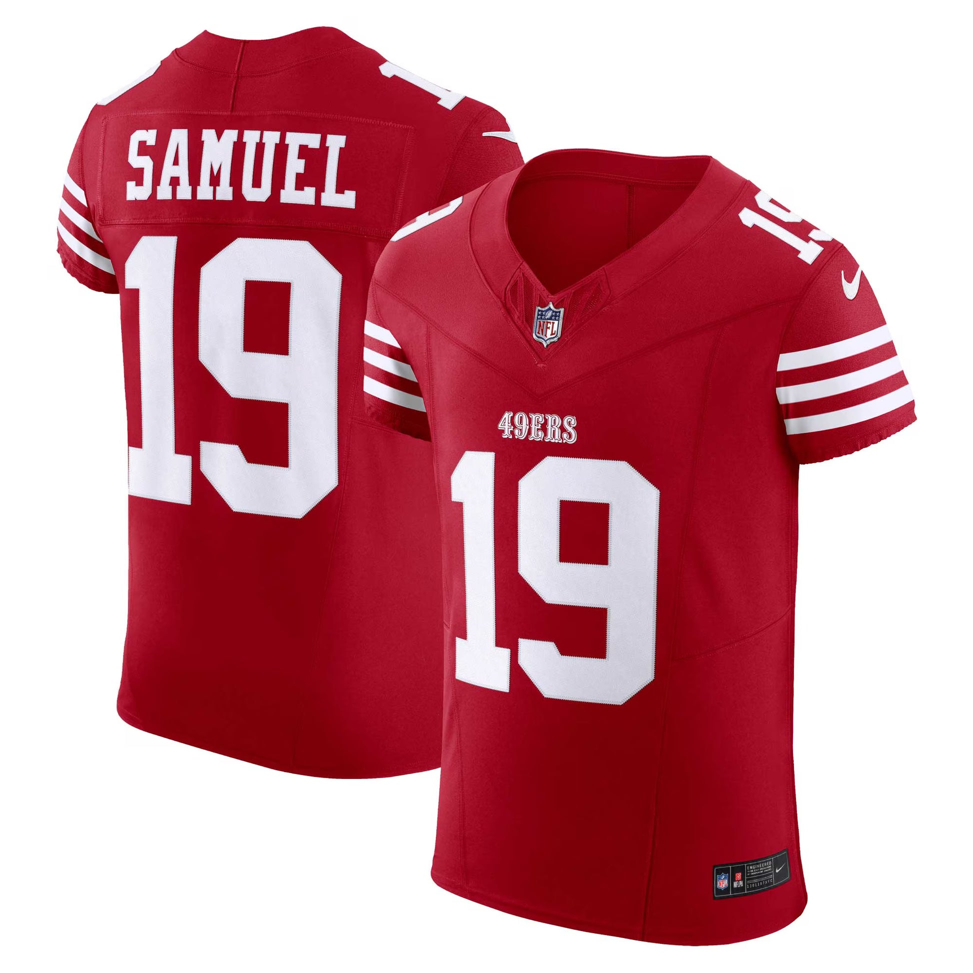 Deebo Samuel Sr San Francisco 49ers Nike  Vapor F.U.S.E. Elite Jersey - Scarlet