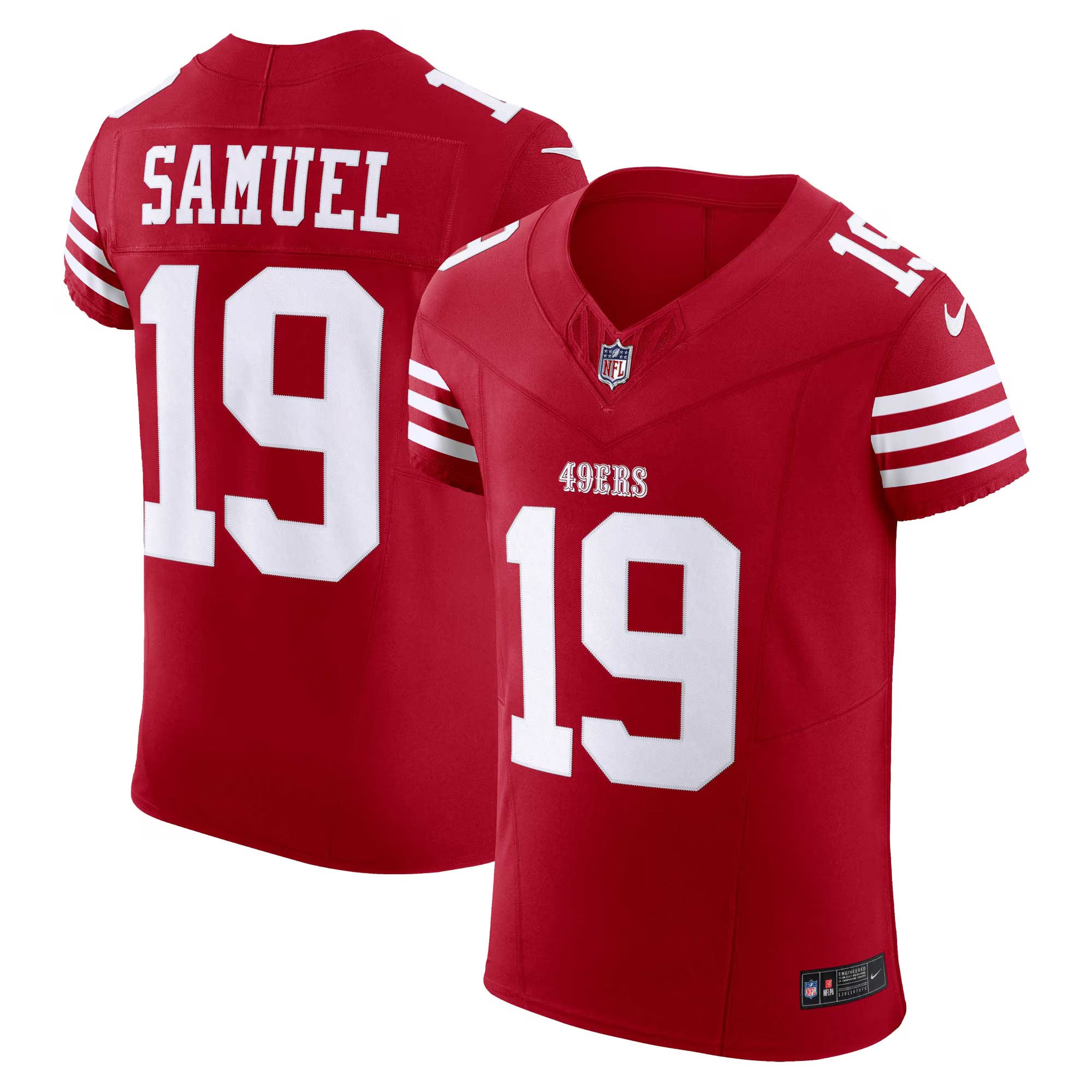 Deebo Samuel Sr San Francisco 49ers Nike  Vapor F.U.S.E. Elite Jersey - Scarlet
