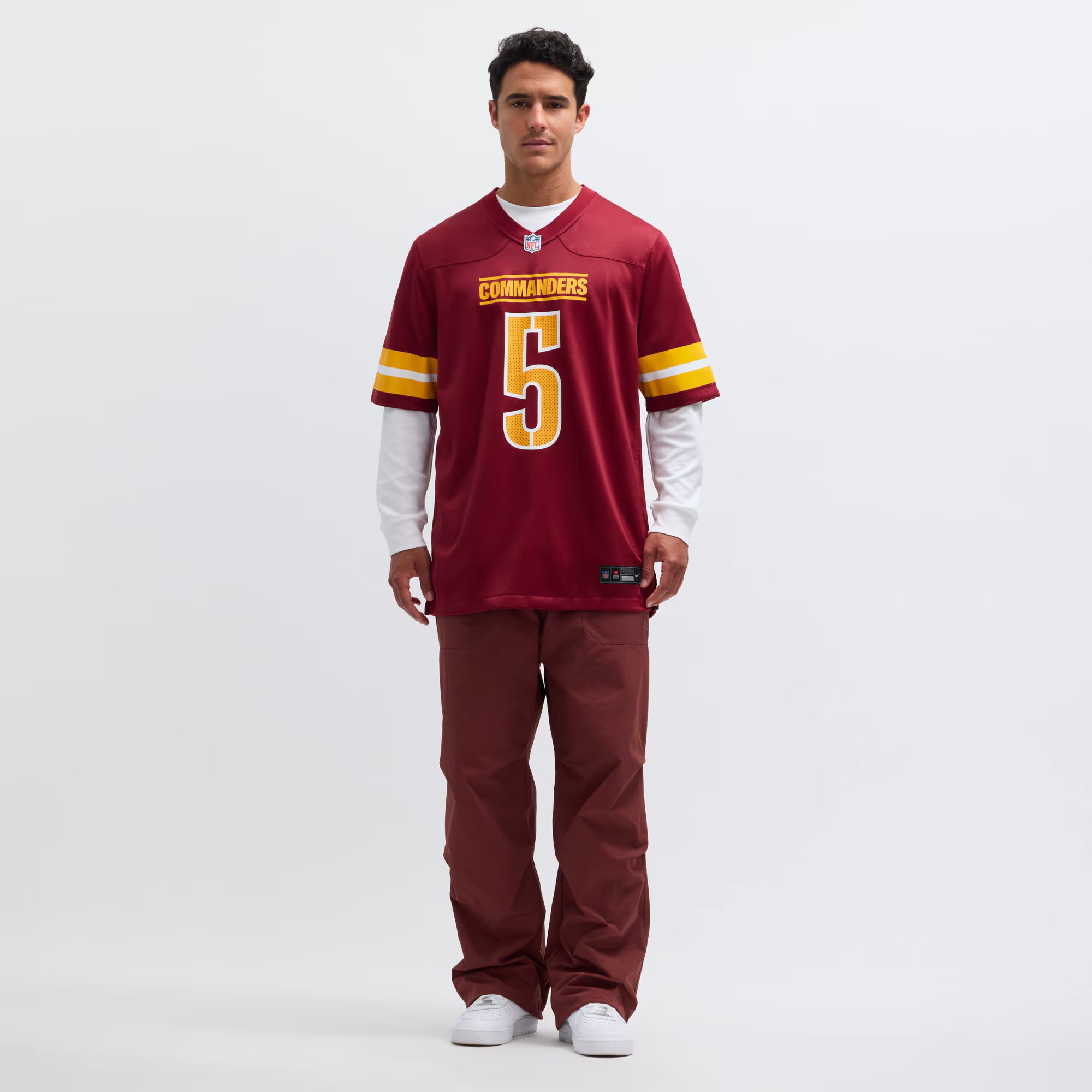Jayden Daniels Washington Commanders Nike  Player Game Jersey - Burgundy