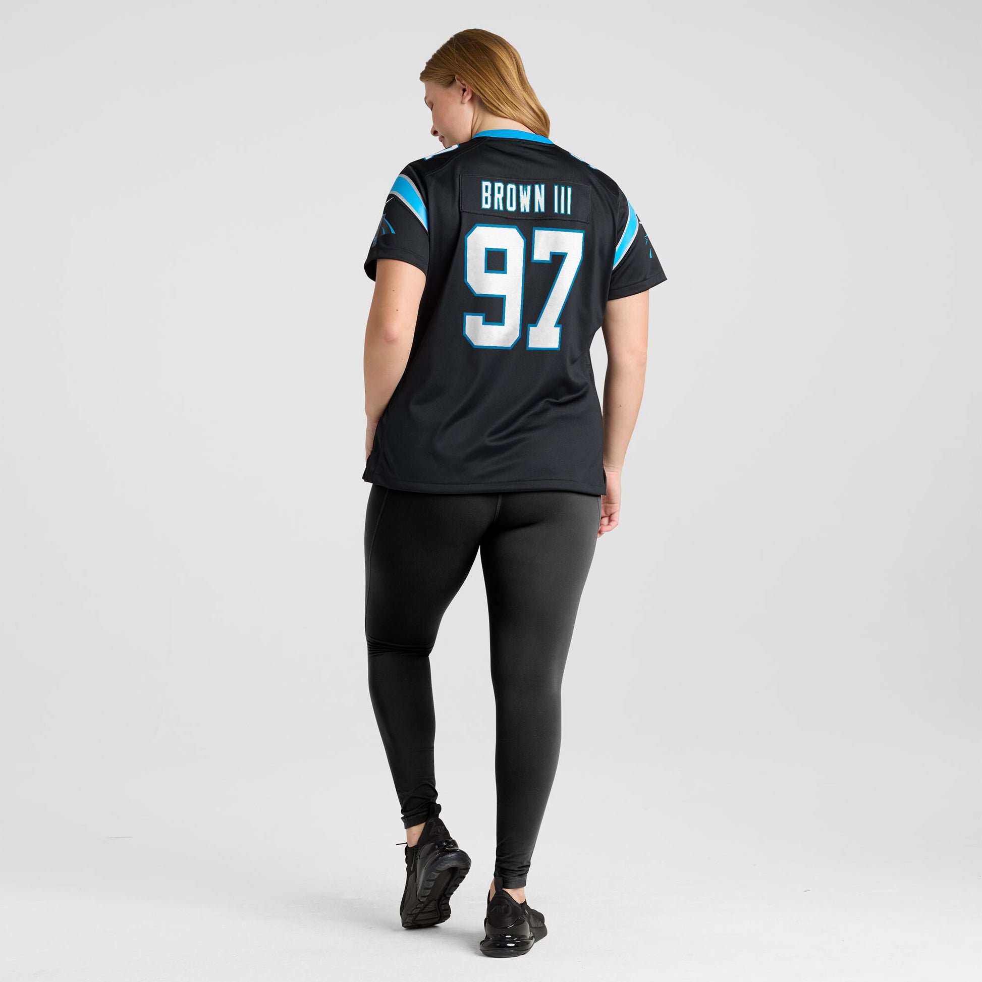 Bobby Brown III Carolina Panthers Nike Women's Team Game Jersey -  Black