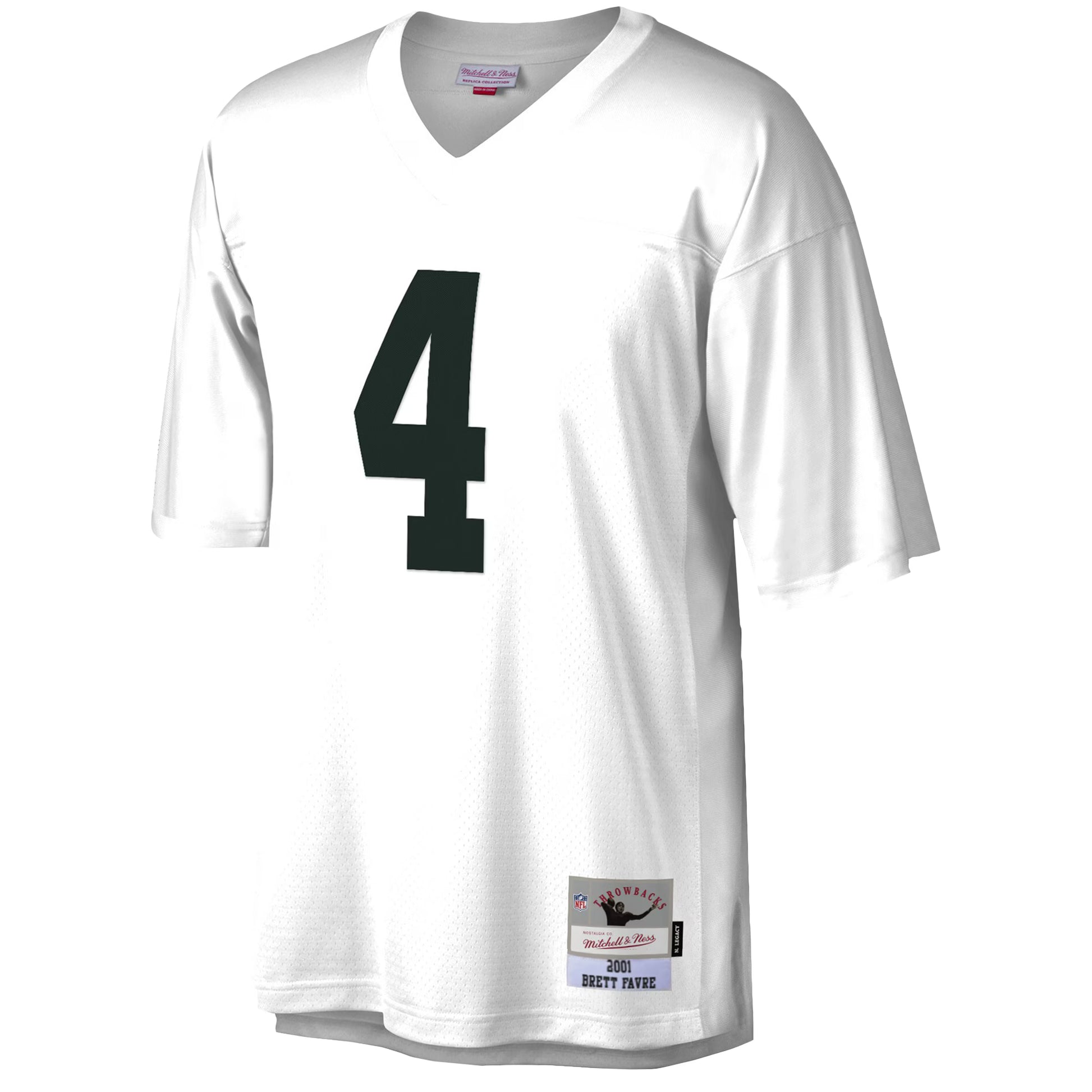 Brett Favre Green Bay Packers Mitchell &amp; Ness Legacy Replica Jersey - White