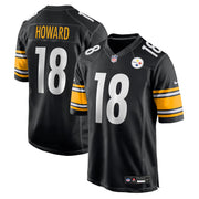 Will Howard Pittsburgh Steelers Nike Team Game Jersey -  Black