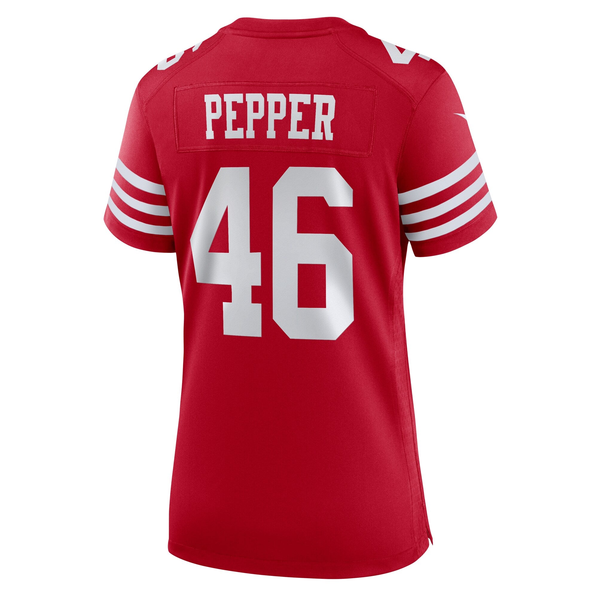 Taybor Pepper San Francisco 49ers Nike Women's Team Game Jersey -  Scarlet