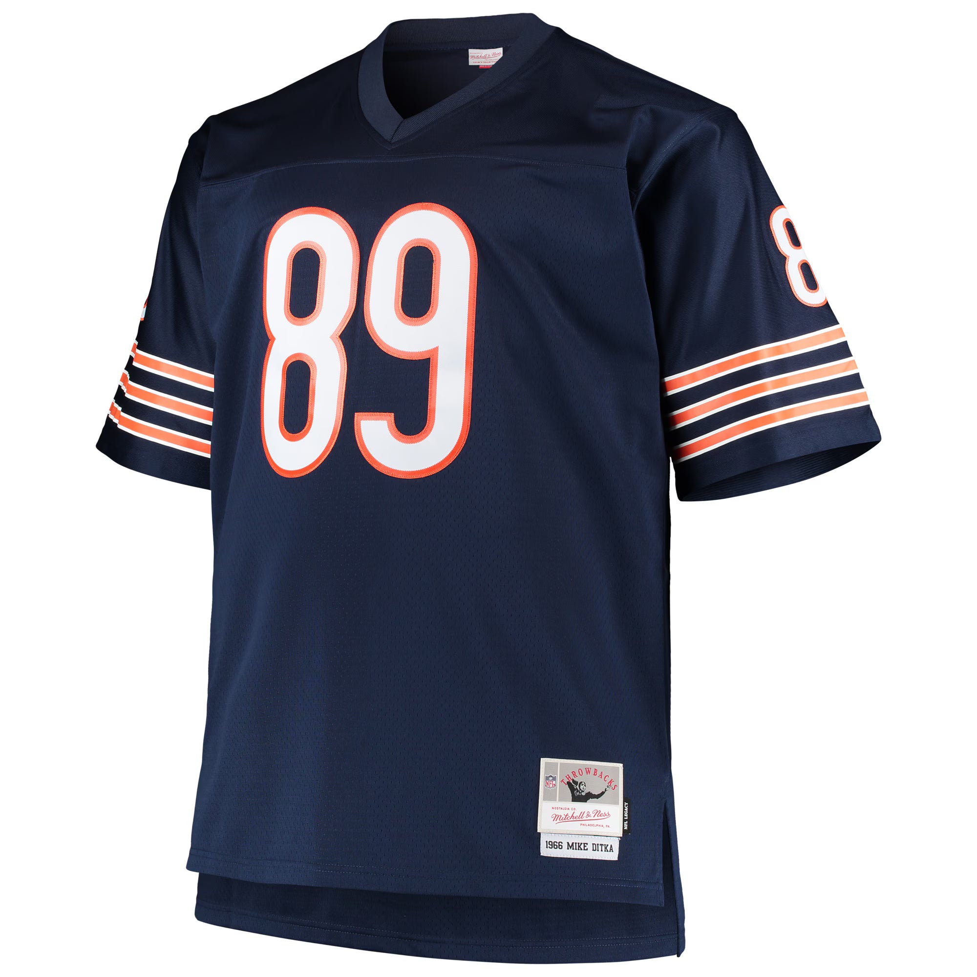 Mike Ditka Chicago Bears Mitchell &amp; Ness Big &amp; Tall 1966 Retired Player Replica Jersey - Navy