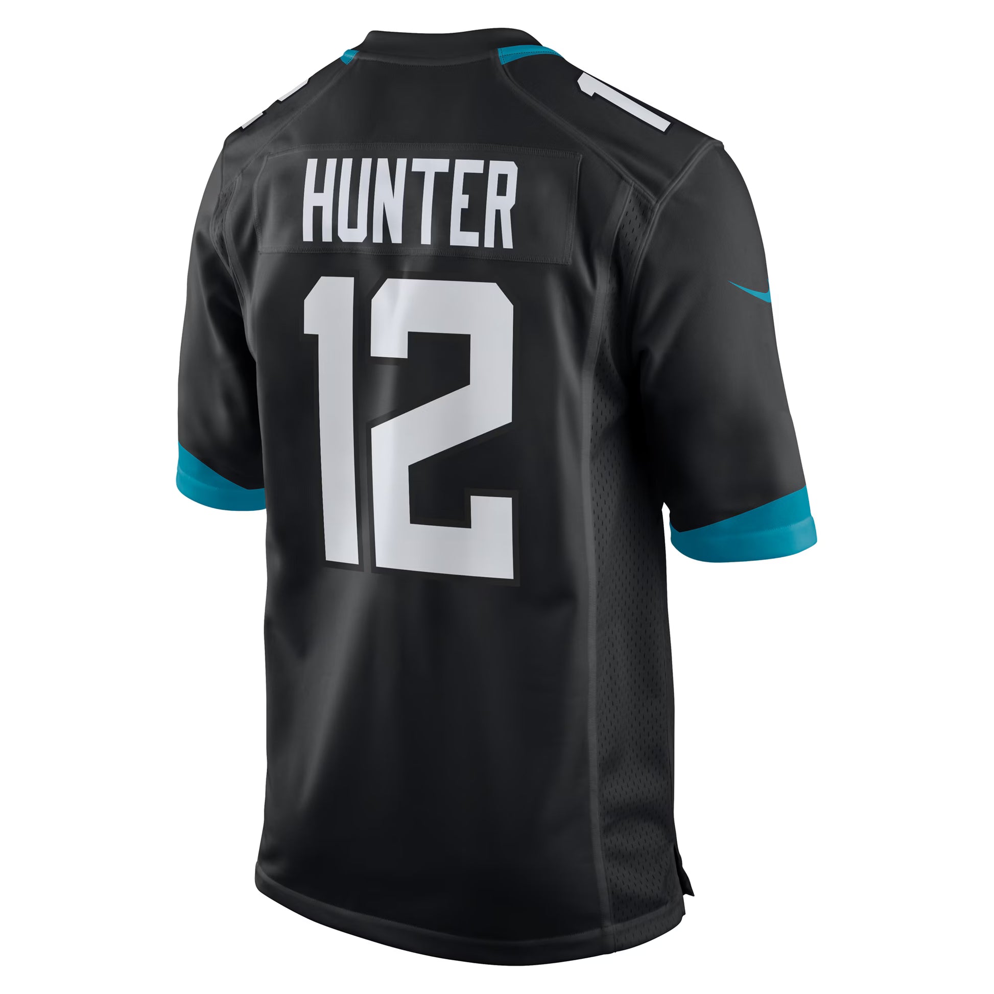 Travis Hunter Jacksonville Jaguars Nike 2025 NFL Draft First Round Pick Alternate Game Player Jersey - Black