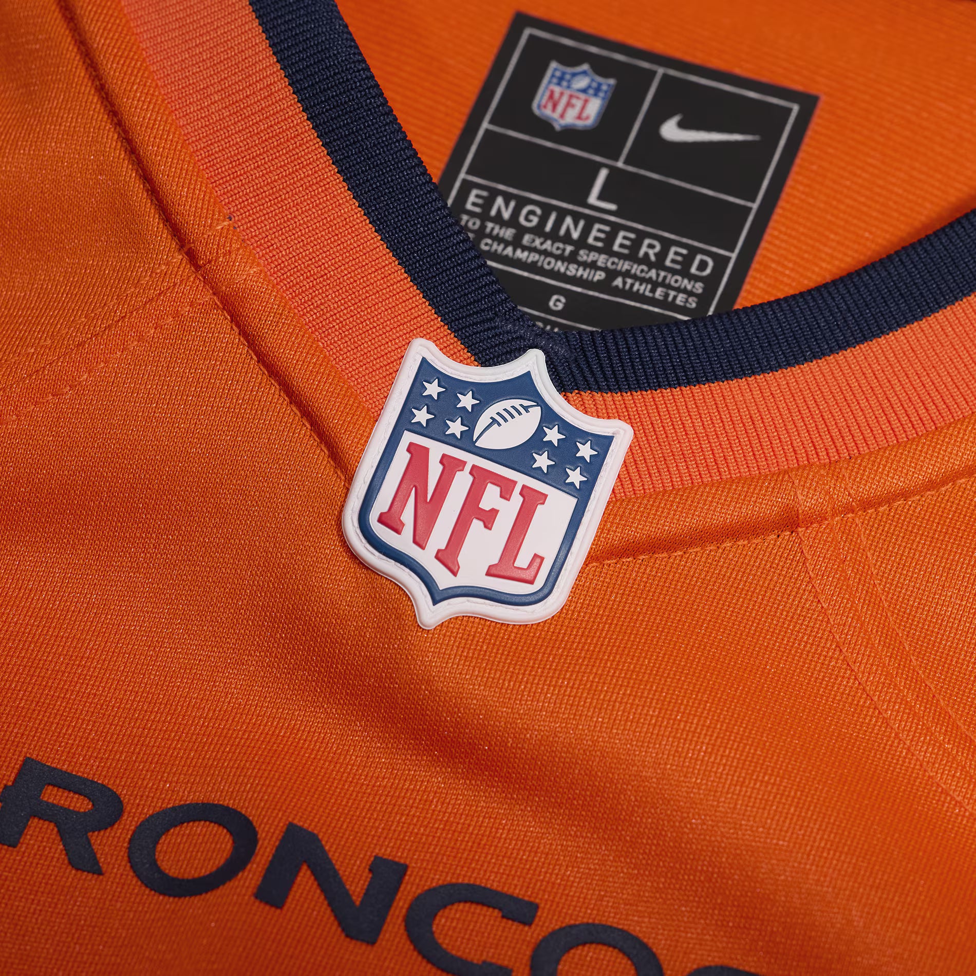 Evan Engram Denver Broncos Nike Team Game Jersey -  Orange