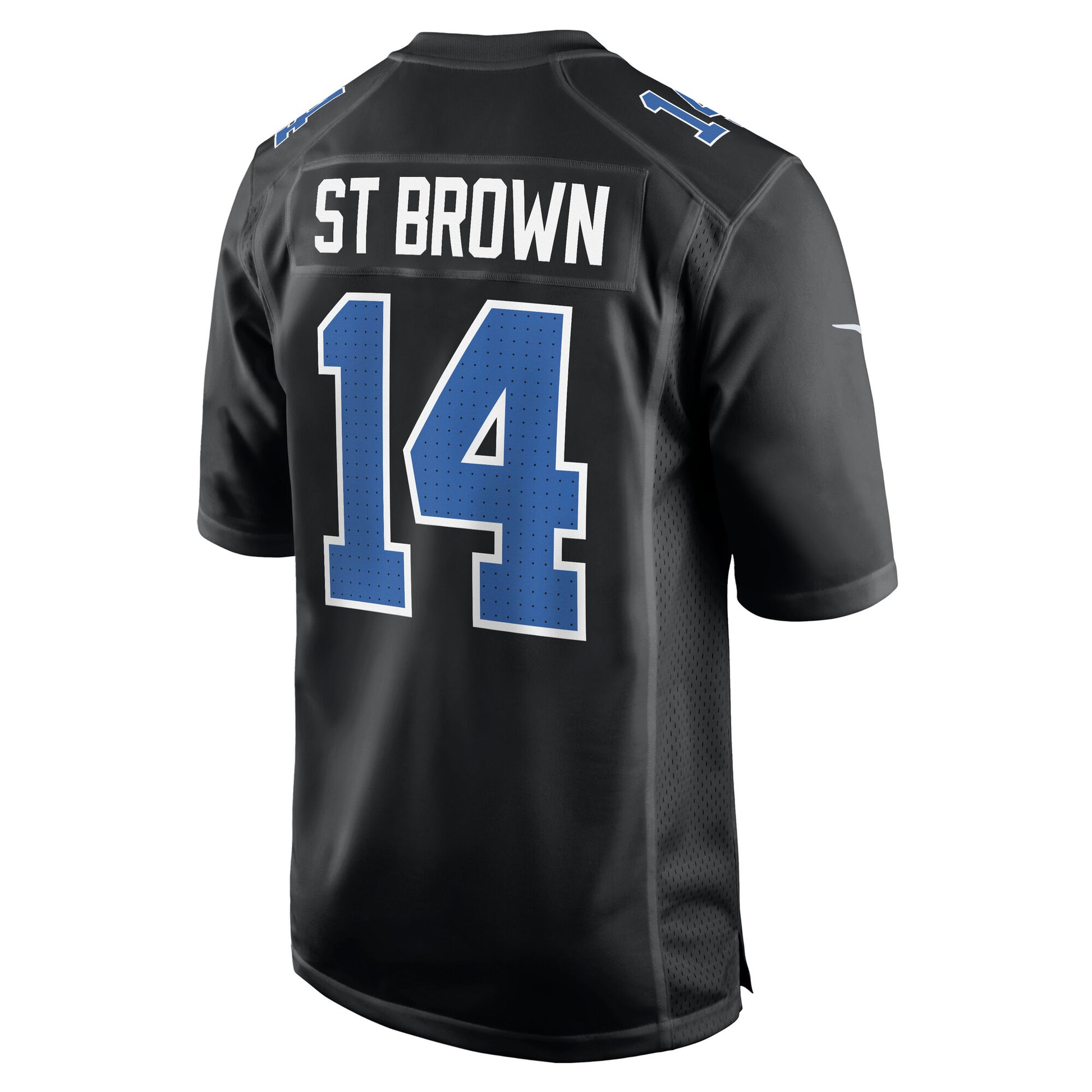 Amon-Ra St. Brown Detroit Lions Nike Carbon Fashion Jersey - Carbon Black