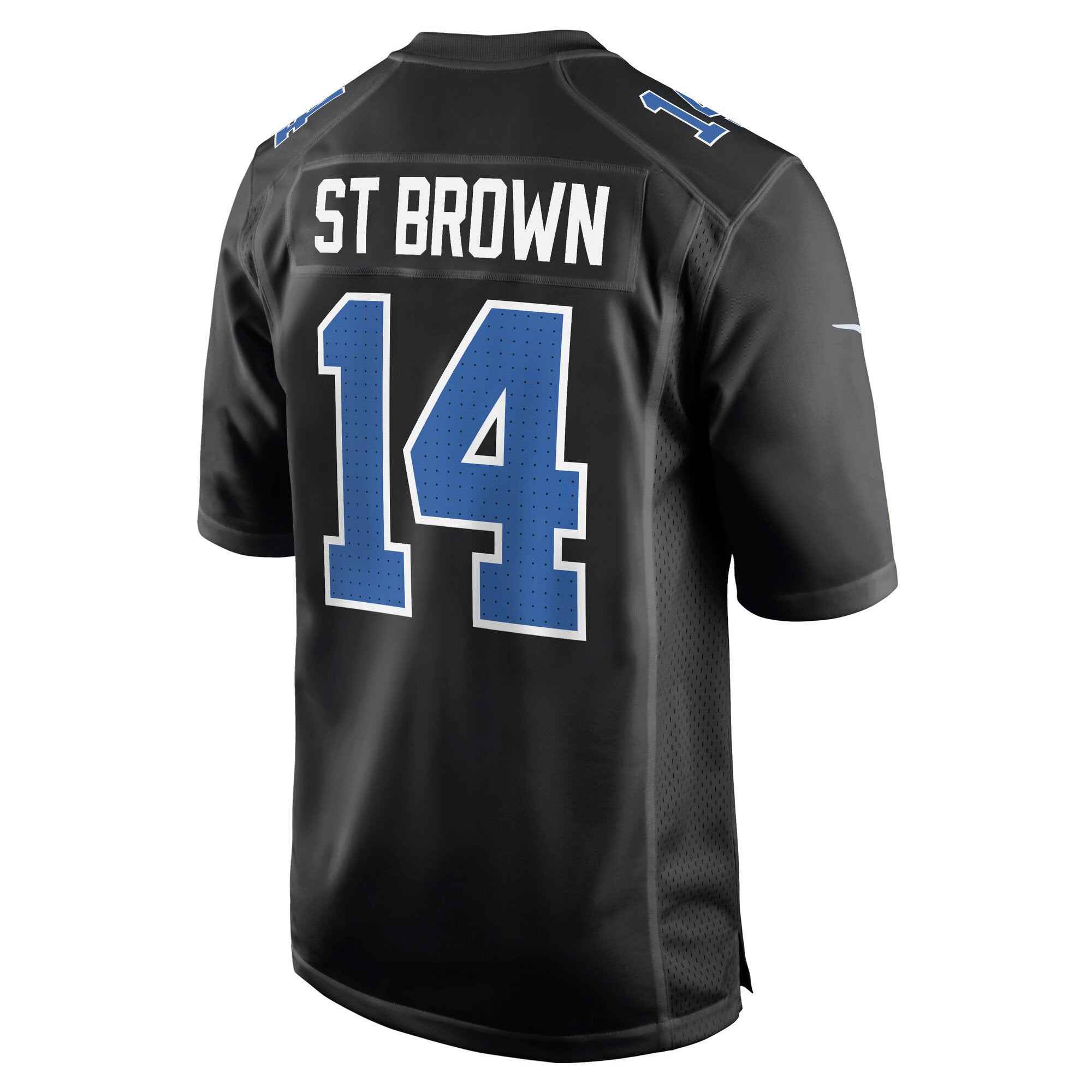 Amon-Ra St. Brown Detroit Lions Nike Carbon Fashion Jersey - Carbon Black