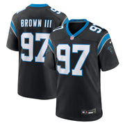 Bobby Brown III Carolina Panthers Nike Team Game Jersey -  Black