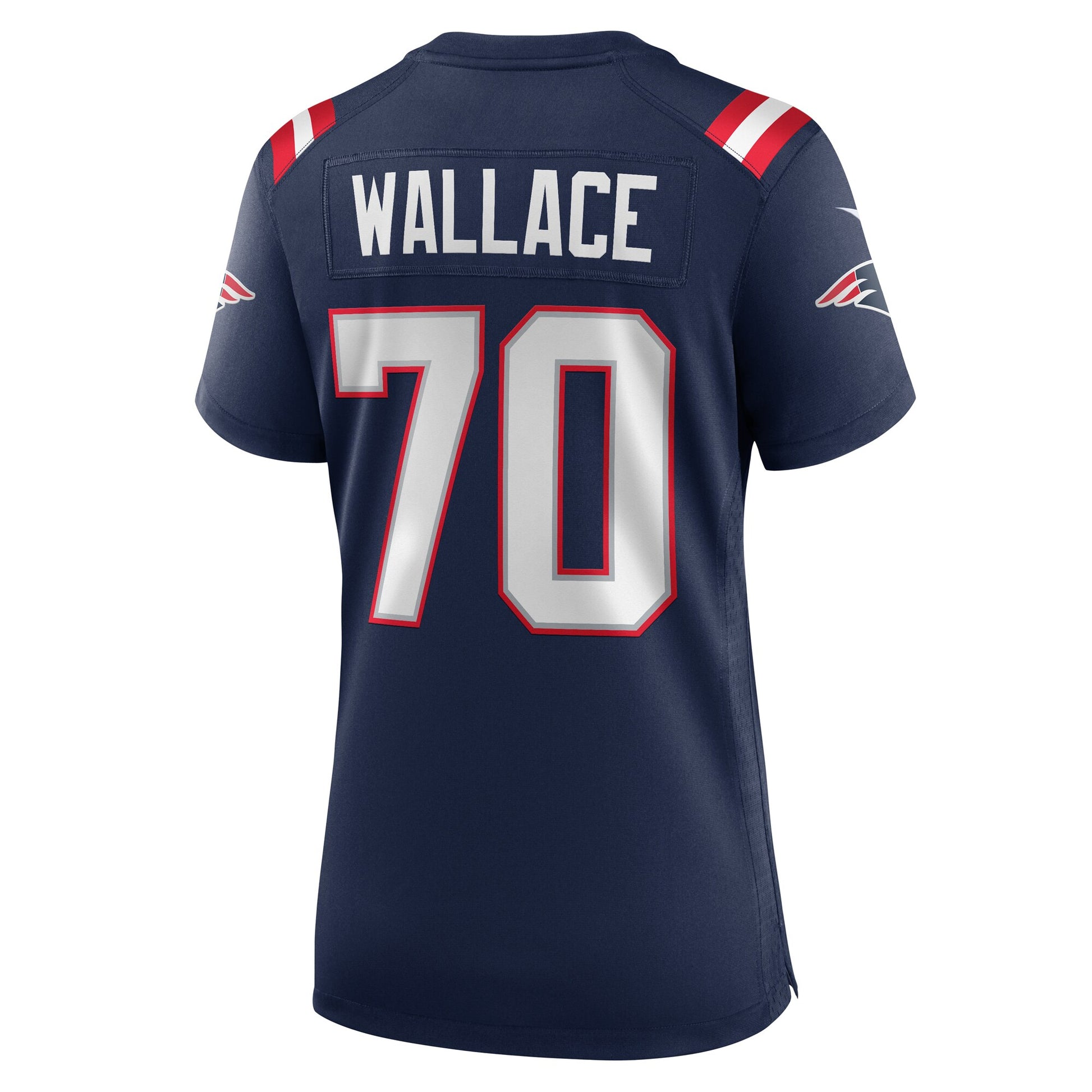 Caedan Wallace New England Patriots Nike Women's Game Jersey - Navy