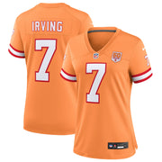 Bucky Irving  Tampa Bay Buccaneers Nike Women's 50th Season Game Jersey - Creamsicle