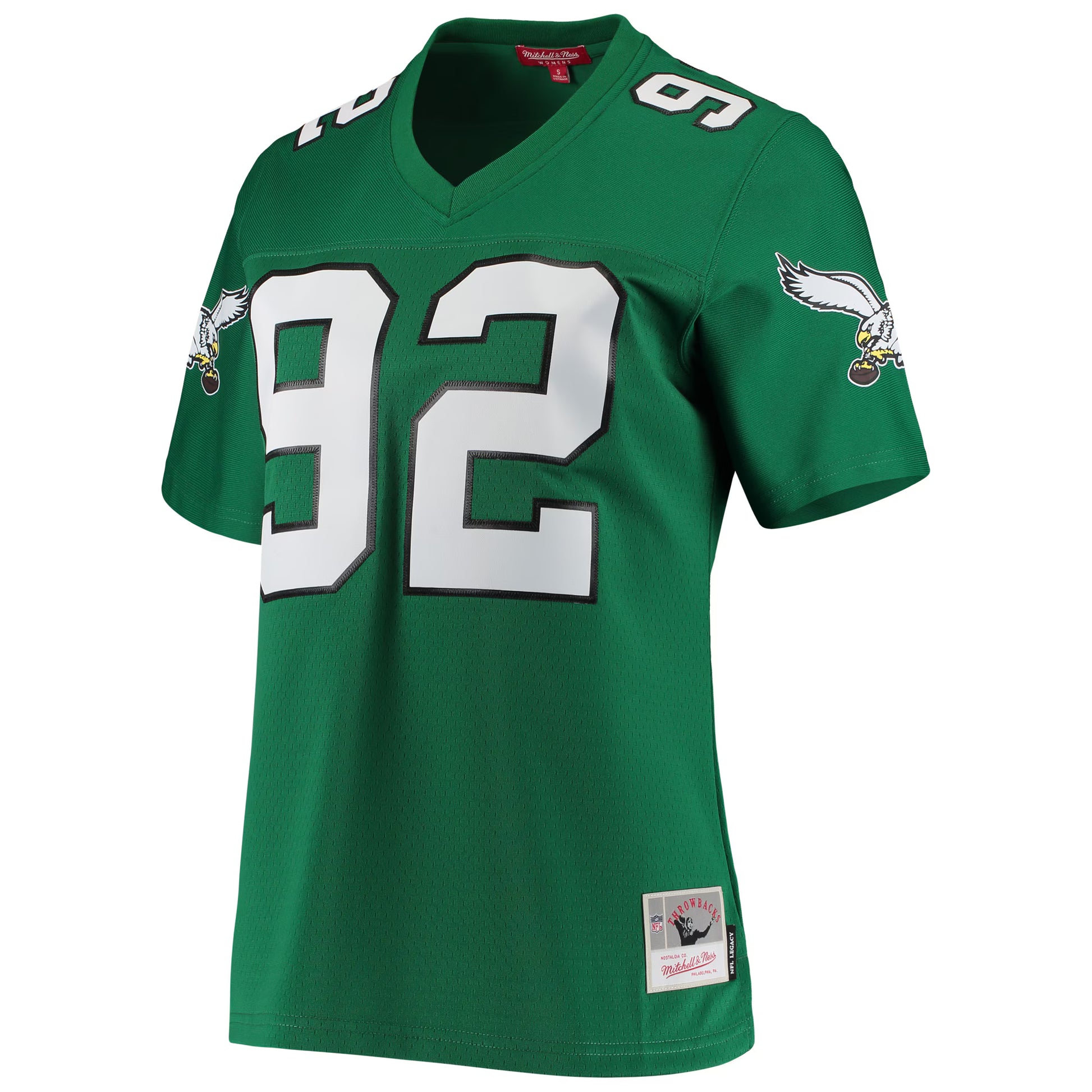 Reggie White Philadelphia Eagles Mitchell &amp; Ness Women's 1990 Legacy Replica Jersey - Kelly Green