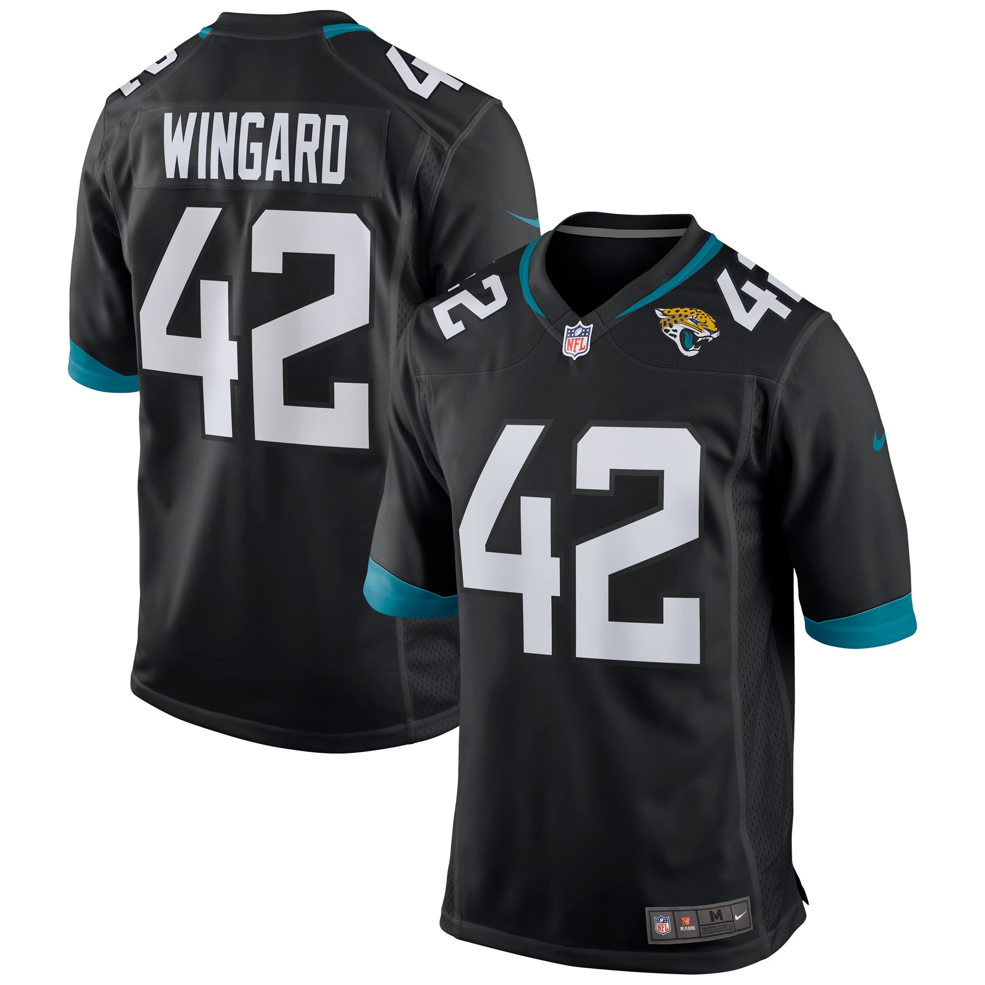 Andrew Wingard Jacksonville Jaguars Nike Alternate Game Jersey - Black