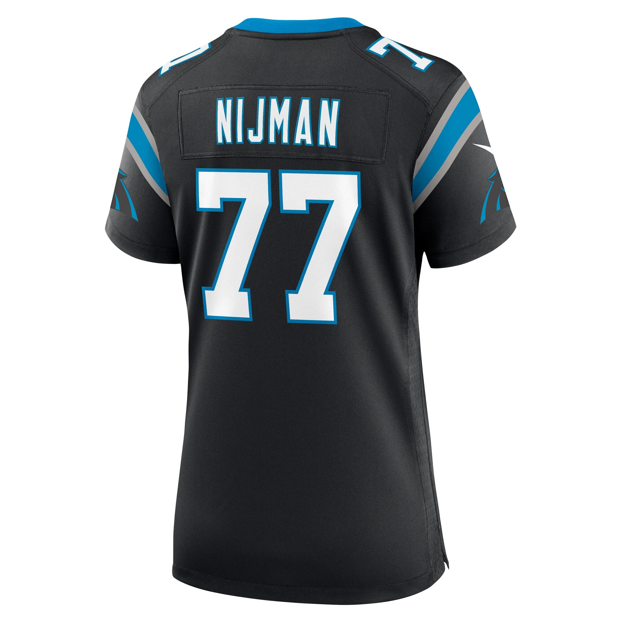 Yosh Nijman Carolina Panthers Nike Women's  Game Jersey -  Black