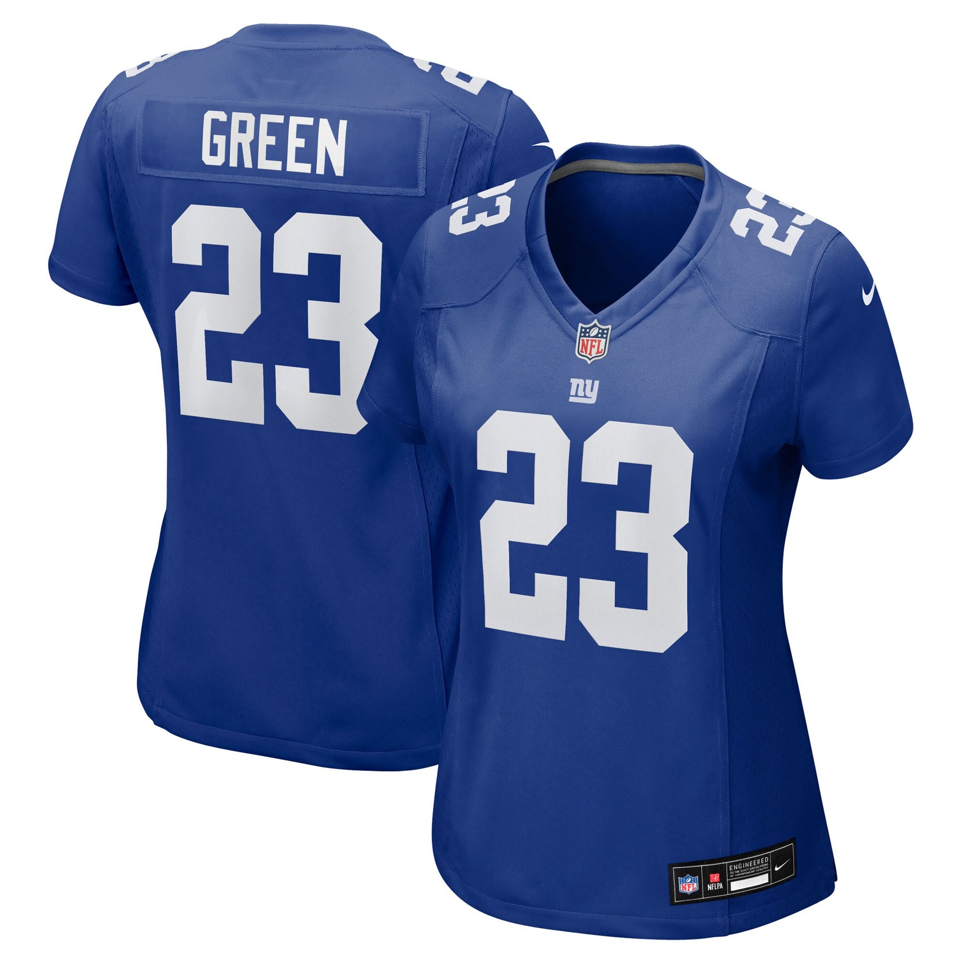 Art Green New York Giants Nike Women's Team Game Jersey -  Royal