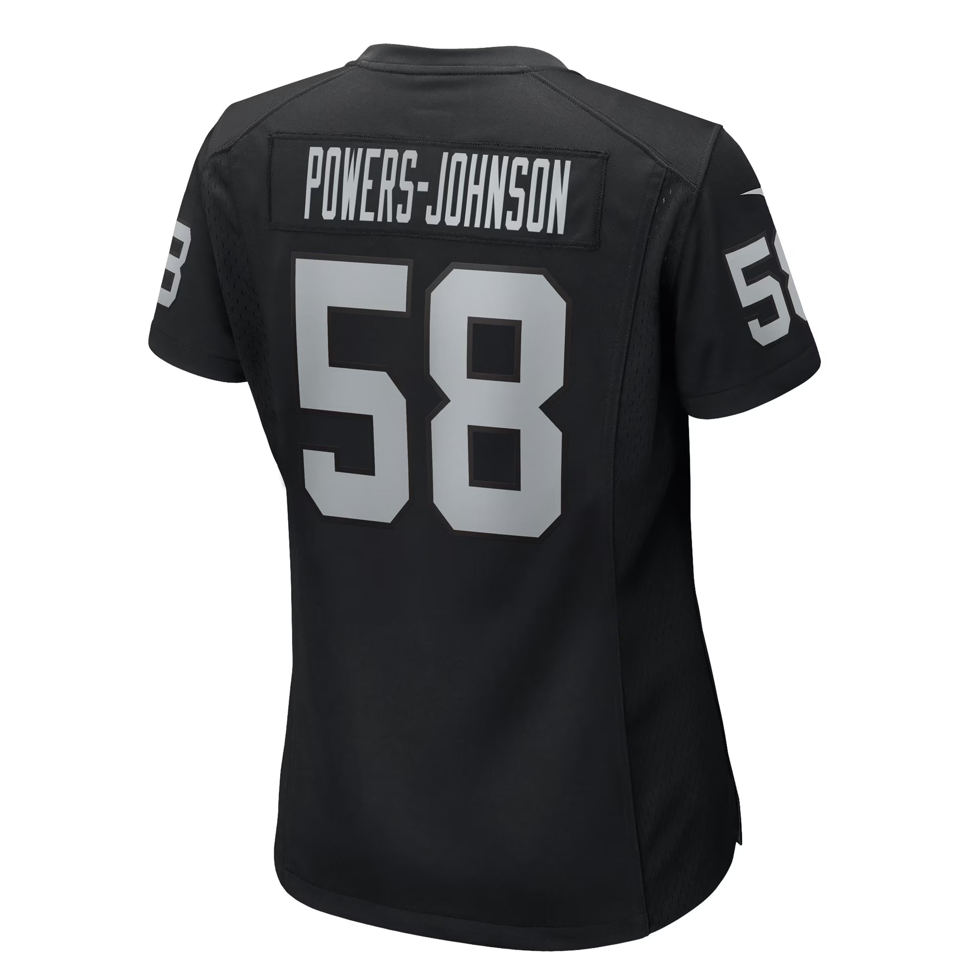 Jackson Powers-Johnson Las Vegas Raiders Nike Women's  Game Jersey -  Black