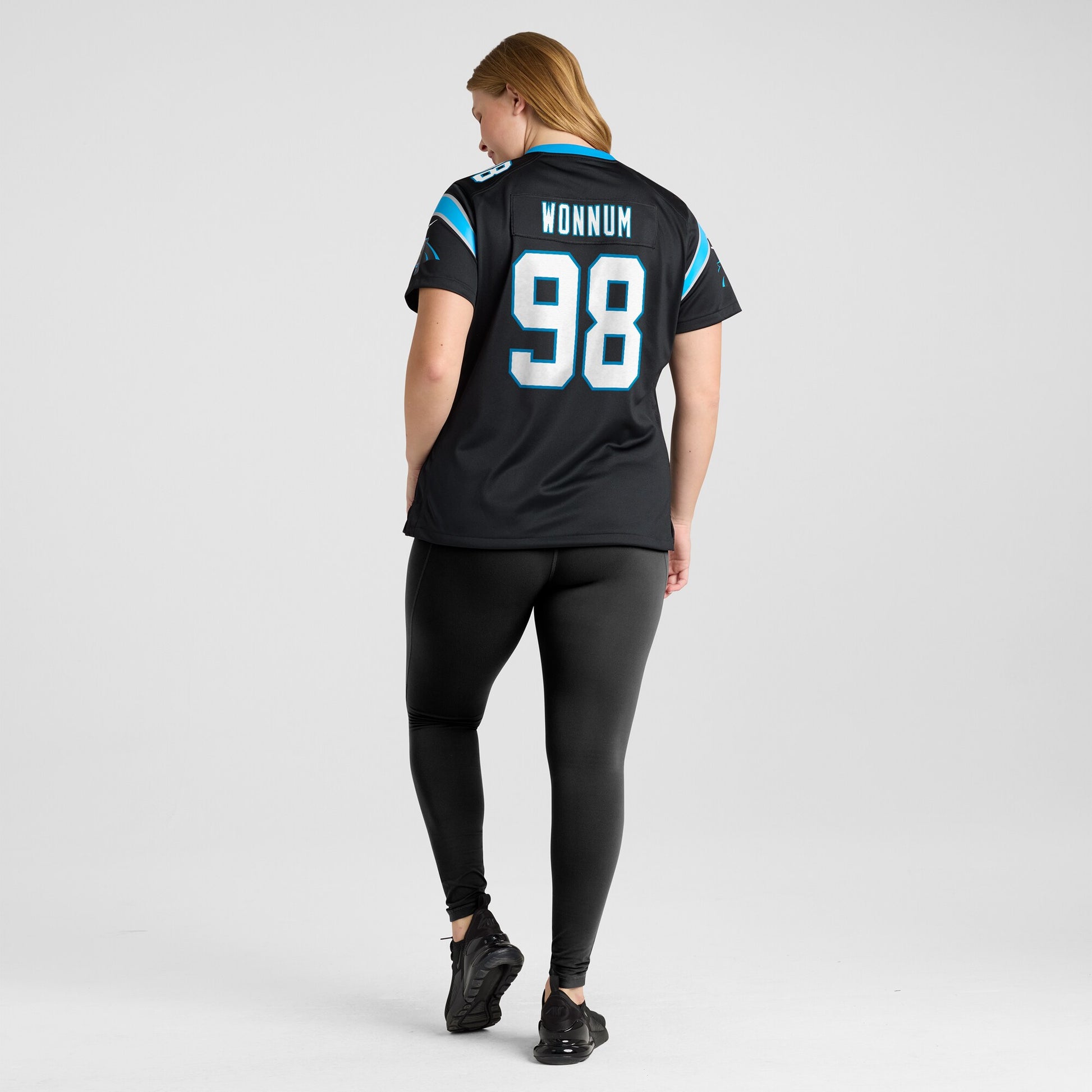 D.J. Wonnum Carolina Panthers Nike Women's  Game Jersey -  Black