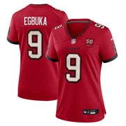 Emeka Egbuka Tampa Bay Buccaneers Nike Women's 50th Season Team Game Jersey - Red