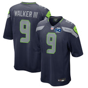 Kenneth Walker III Seattle Seahawks Nike 50th Season Game Jersey - College Navy