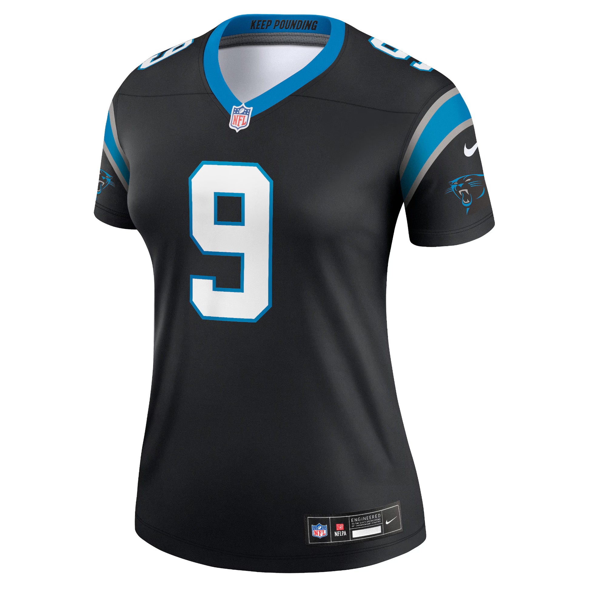 Bryce Young Carolina Panthers Nike Women's Legend Player Performance Top -  Black