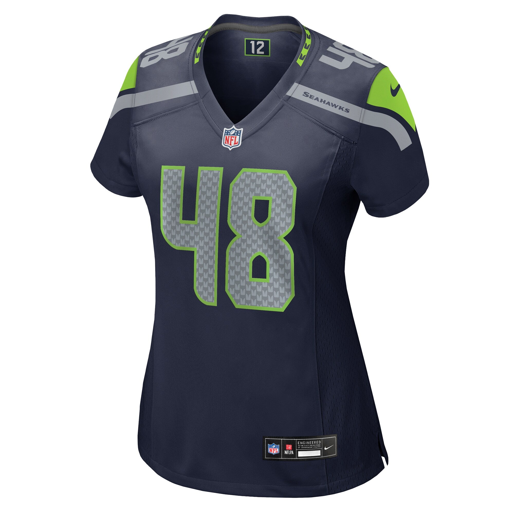 Tyrice Knight Seattle Seahawks Nike Women's Team Game Jersey -  College Navy