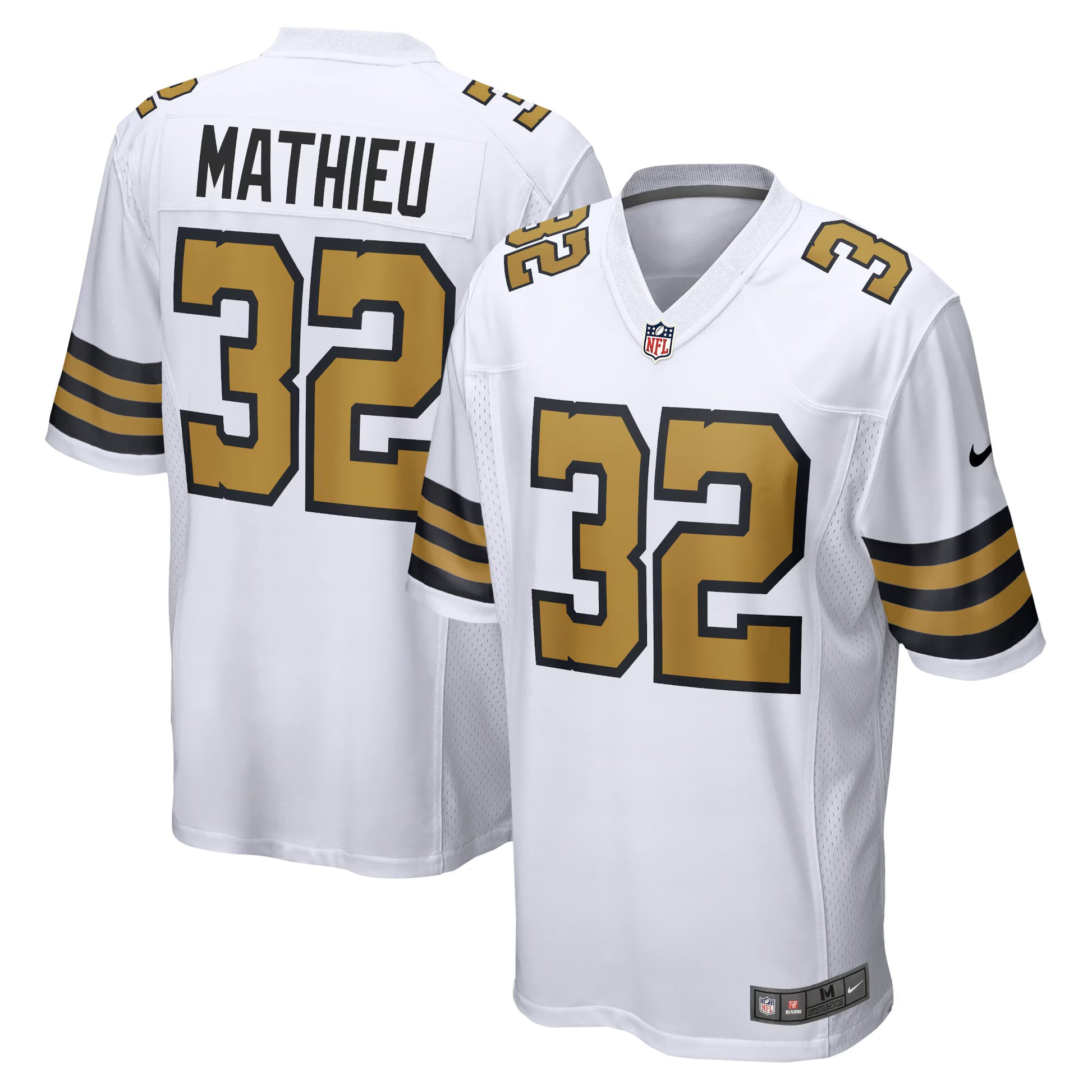 Tyrann Mathieu New Orleans Saints Nike Alternate Game Jersey - White