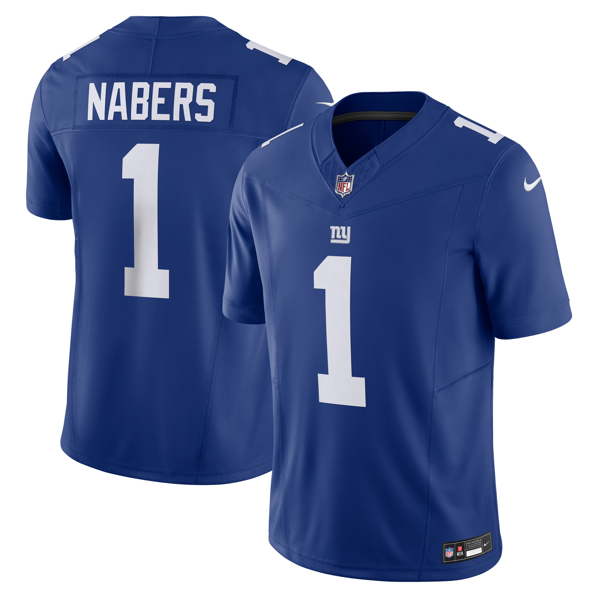 Malik Nabers New York Giants Nike Vapor F.U.S.E. Limited Jersey - Royal
