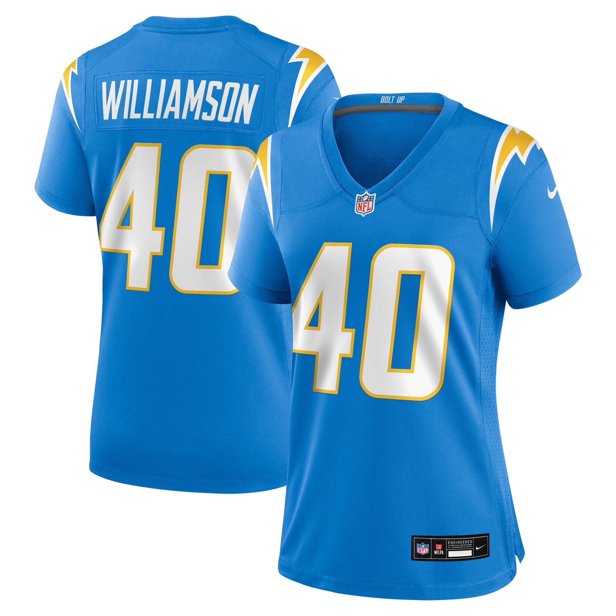 Kendall Williamson Los Angeles Chargers Nike Women's Team Game Jersey -  Powder Blue