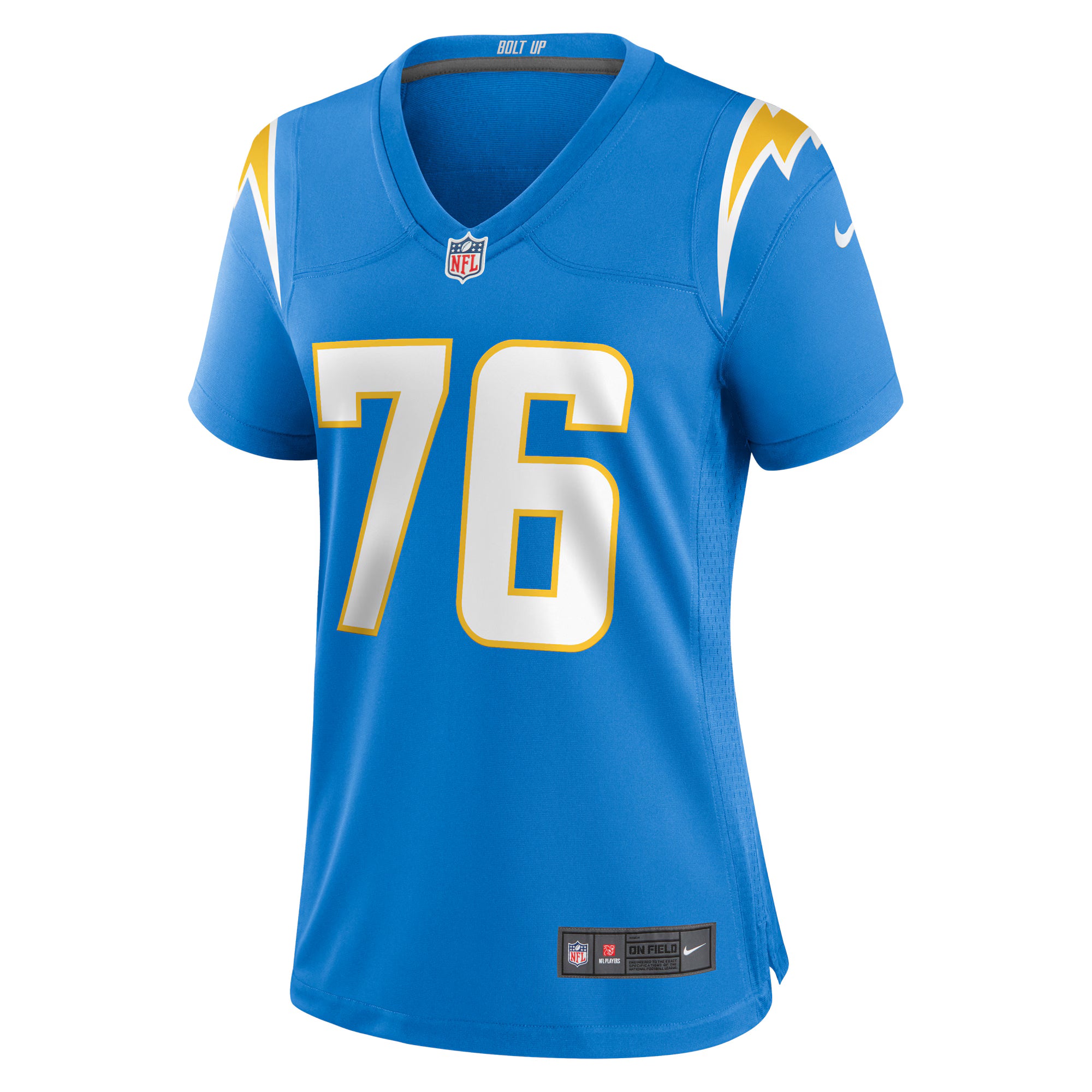 Joe Alt Los Angeles Chargers Nike Women's 2024 NFL Draft First Round Pick Player Game Jersey - Powder Blue