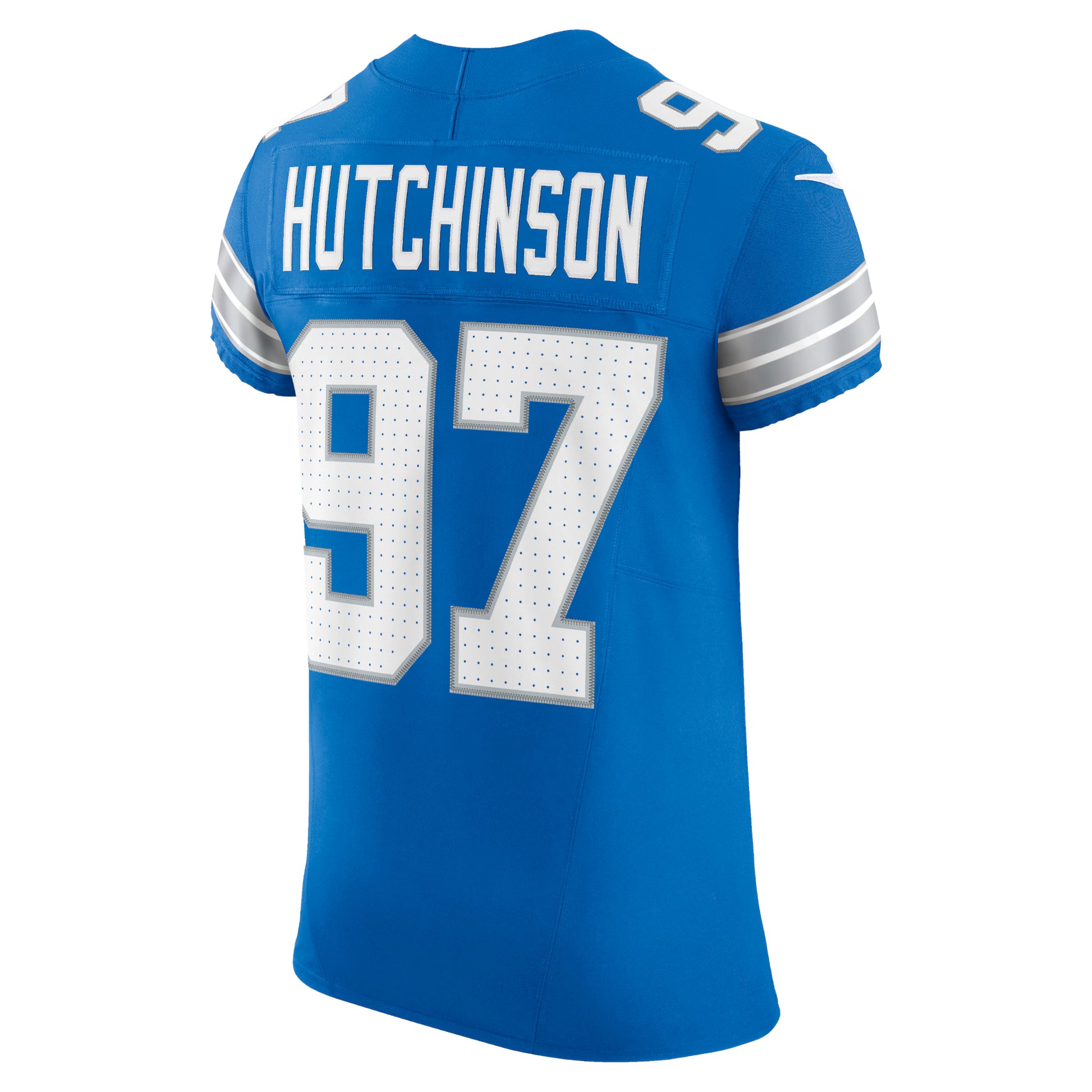 Aidan Hutchinson Detroit Lions Nike  Vapor F.U.S.E. Elite Jersey - Blue