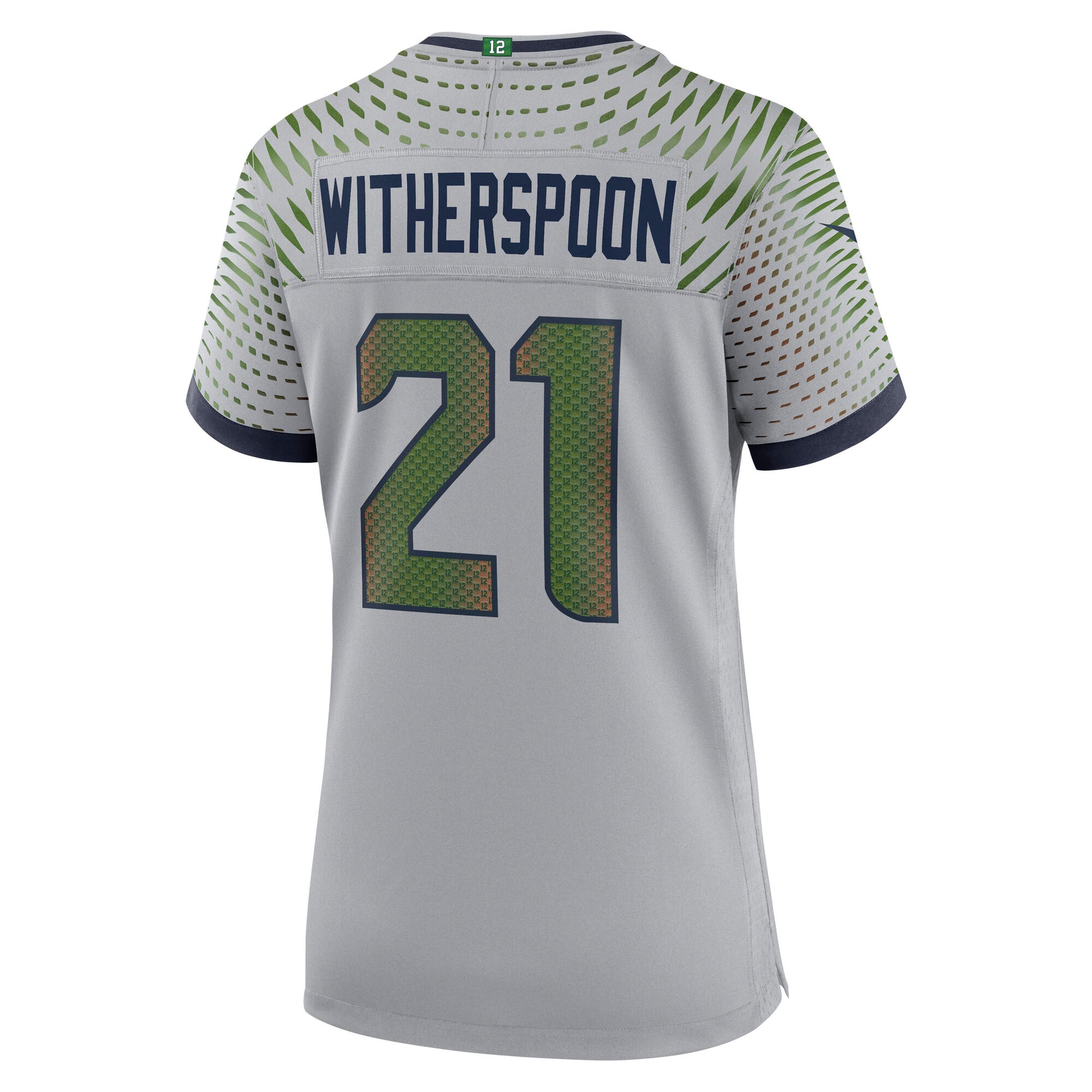 Devon Witherspoon Seattle Seahawks Nike Women's 2025 Rivalries Collection Game Jersey - Wolf Gray