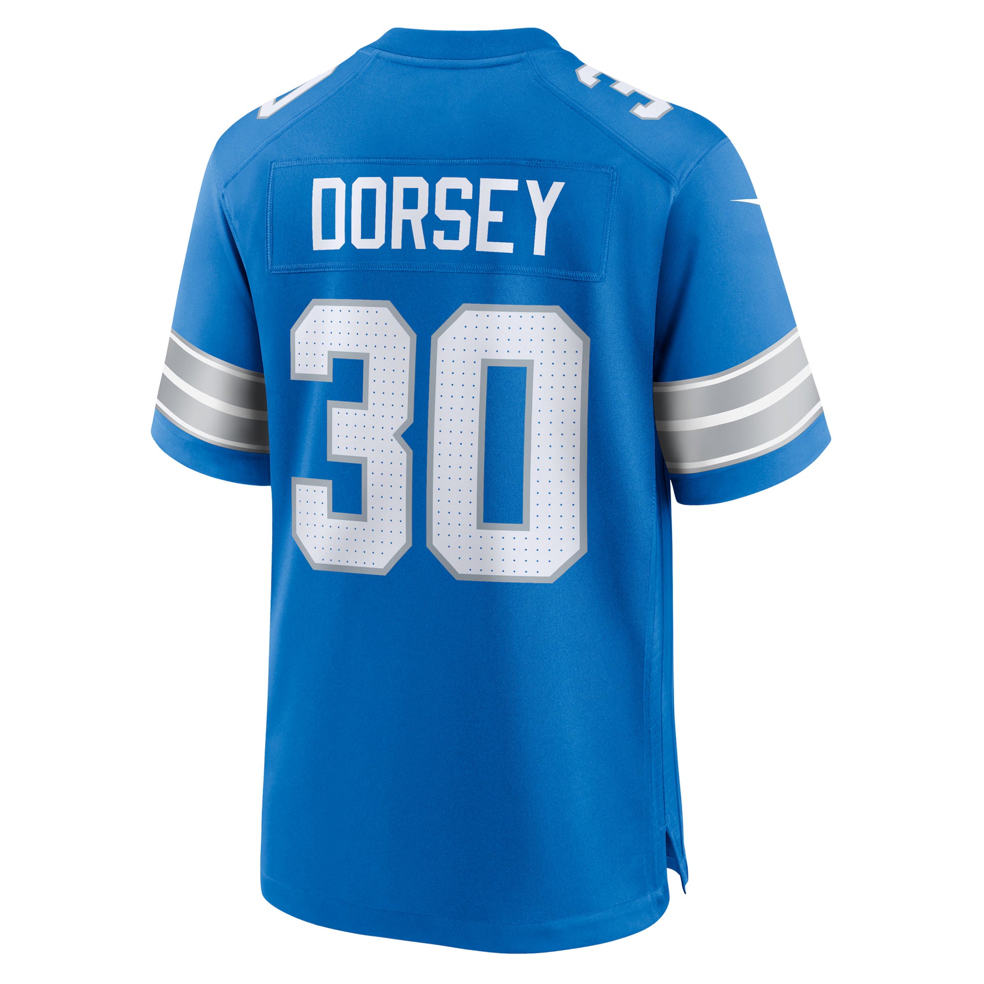 Khalil Dorsey Detroit Lions Nike Team Game Jersey -  Blue