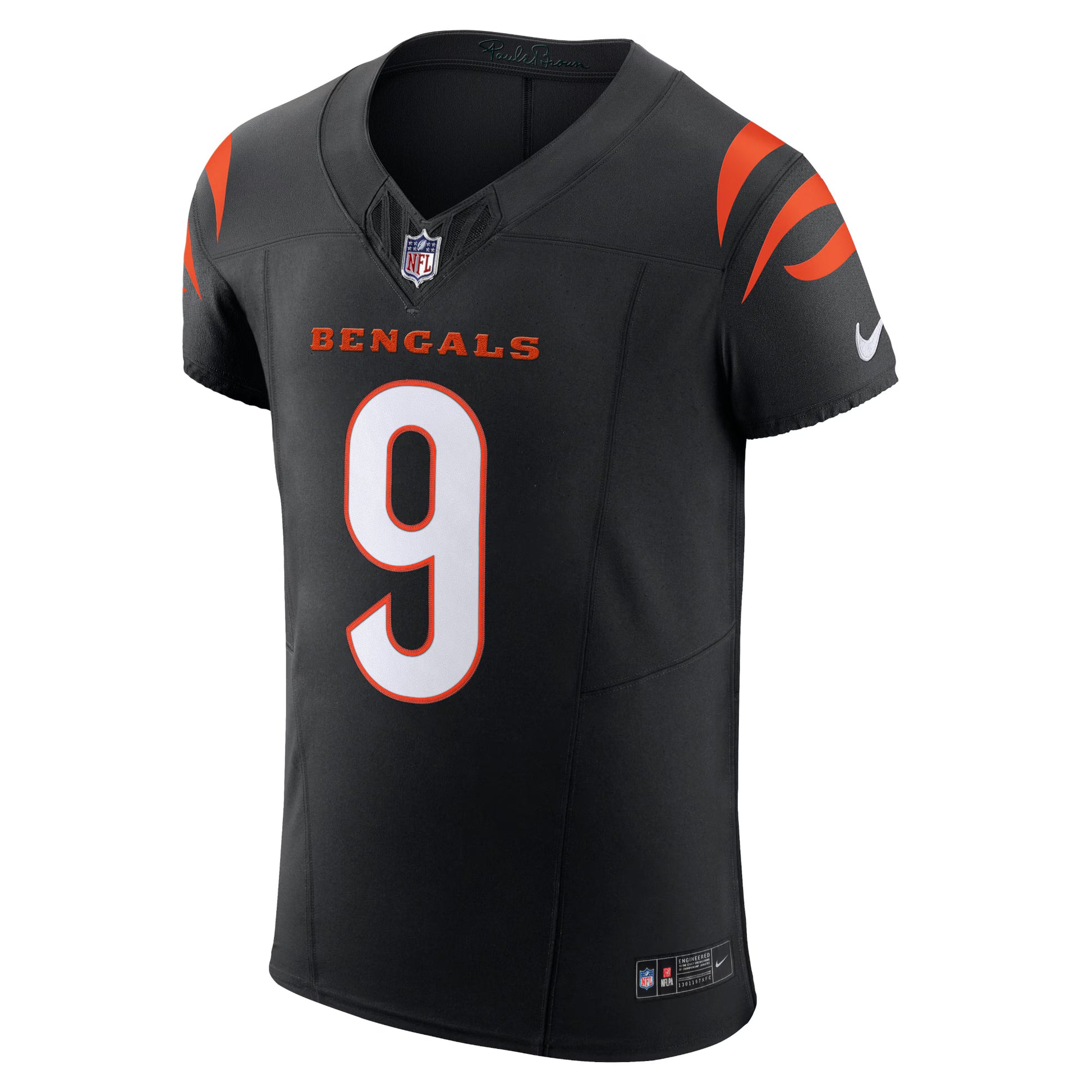 Joe Burrow Cincinnati Bengals Nike  Vapor F.U.S.E. Elite Jersey - Black