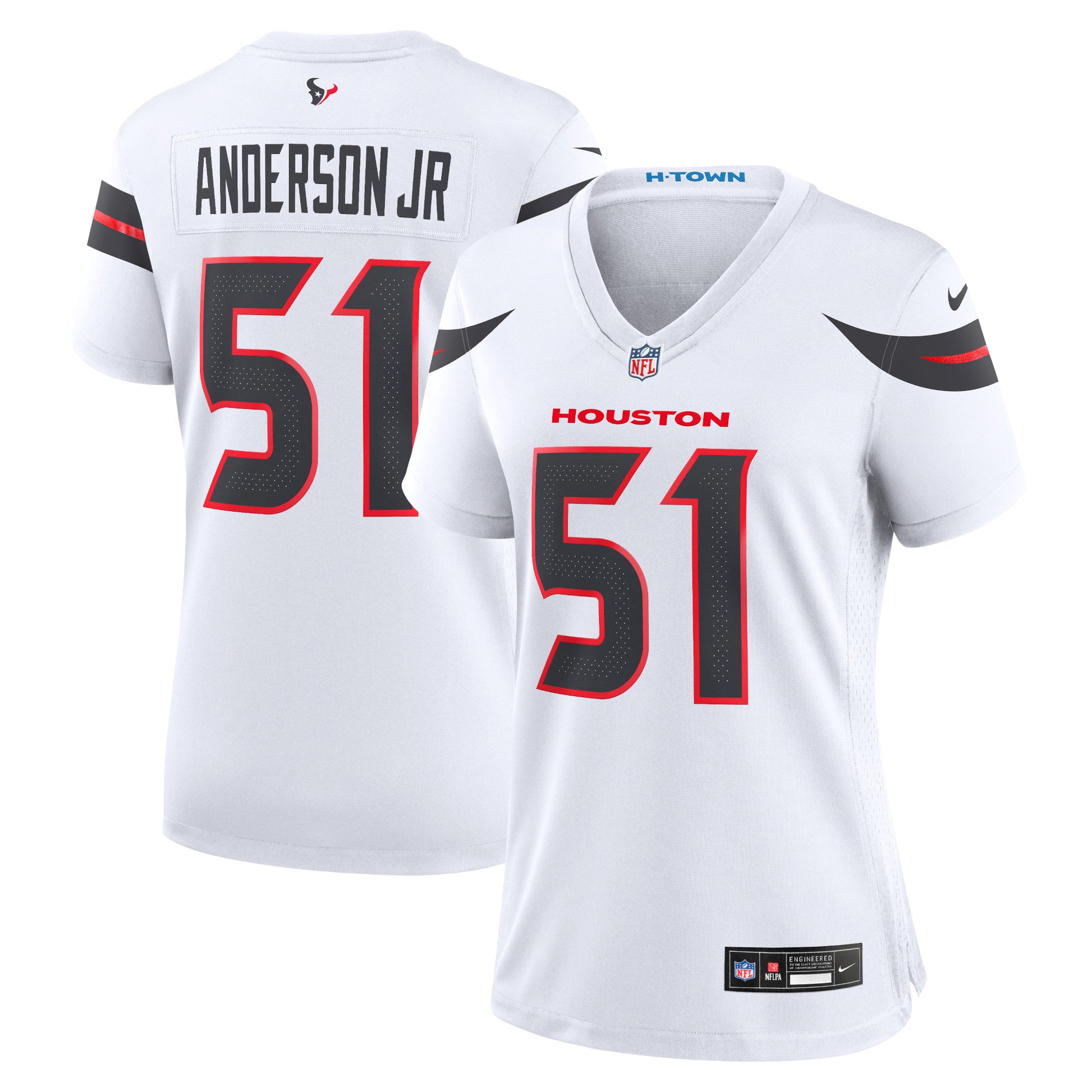 Will Anderson Jr. Houston Texans Nike Women's Game Jersey - White