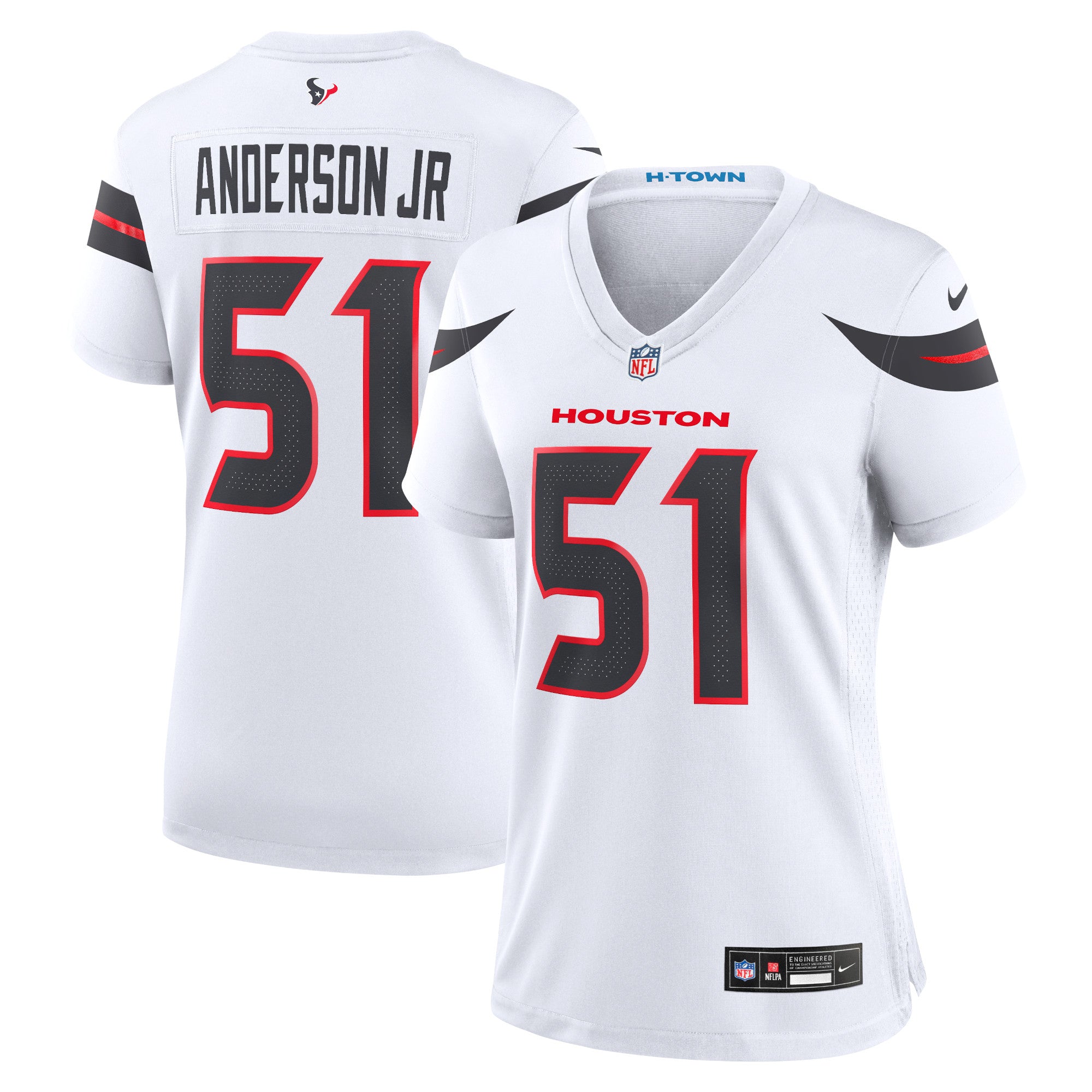 Will Anderson Jr. Houston Texans Nike Women's Game Jersey - White