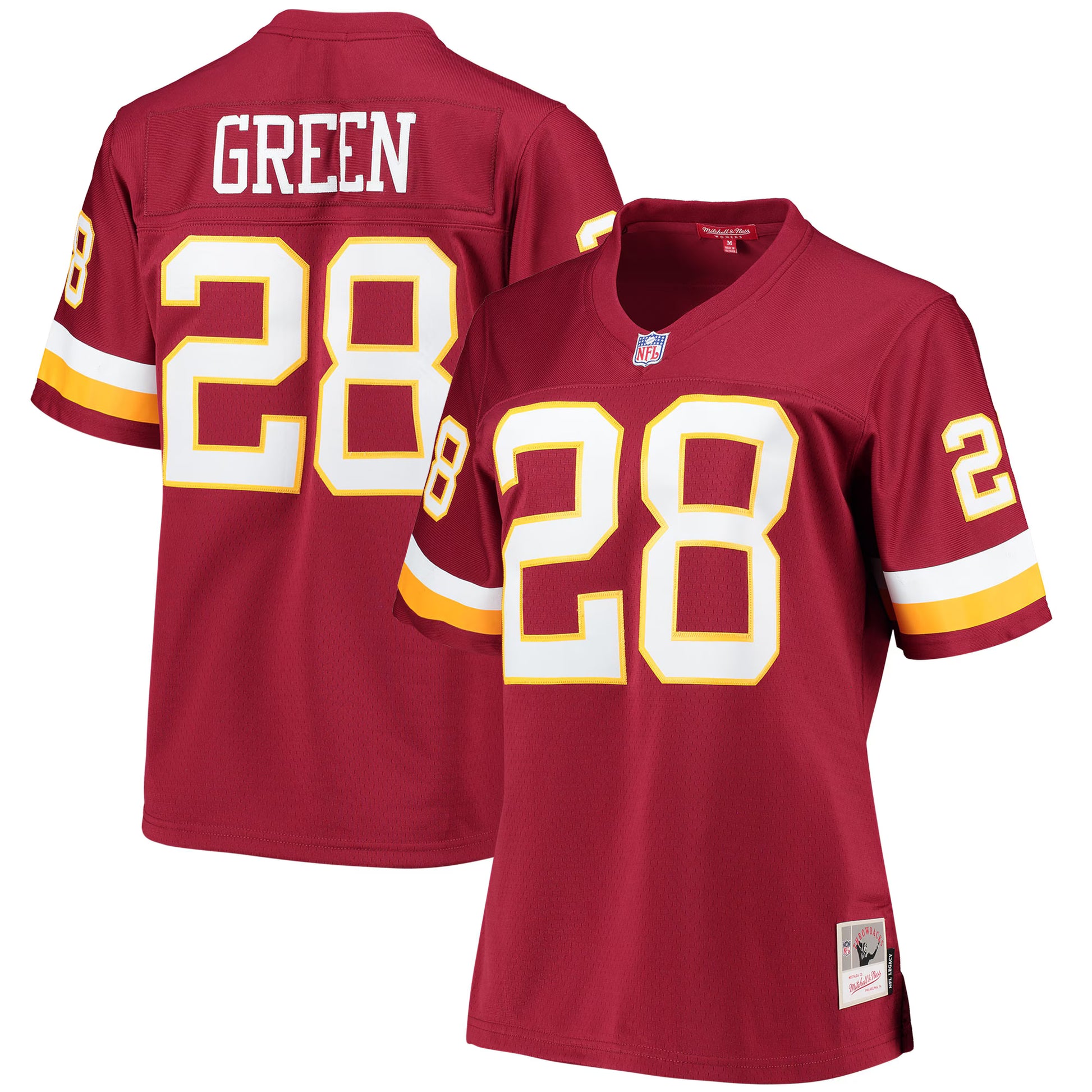 Darrell Green Washington Football Team Mitchell &amp; Ness Women's Legacy Replica Player Jersey - Burgundy