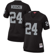 Charles Woodson Las Vegas Raiders Mitchell &amp; Ness Women's Legacy Replica Team Jersey - Black