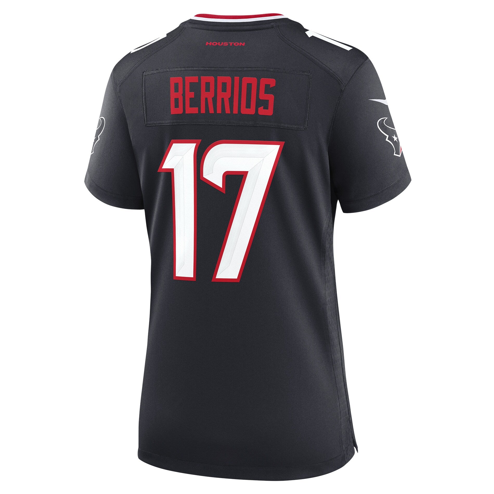 Braxton Berrios Houston Texans Nike Women's Team Game Jersey -  Navy