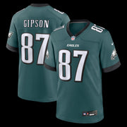 Xavier Gipson Philadelphia Eagles Nike Team Game Jersey - Midnight Green