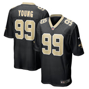 Chase Young New Orleans Saints Nike  Game Jersey -  Black