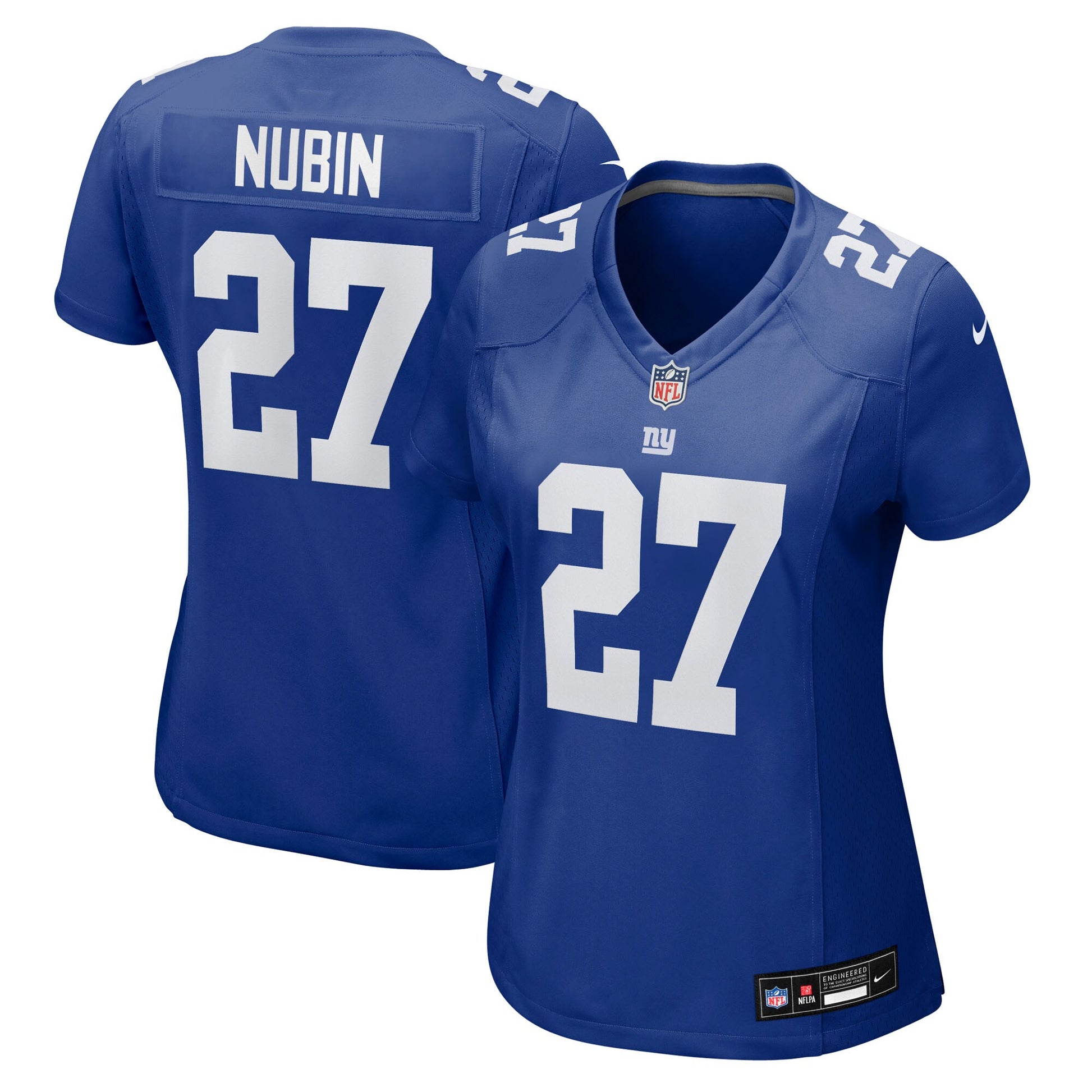 Tyler Nubin New York Giants Nike Women's Team Game Jersey -  Royal