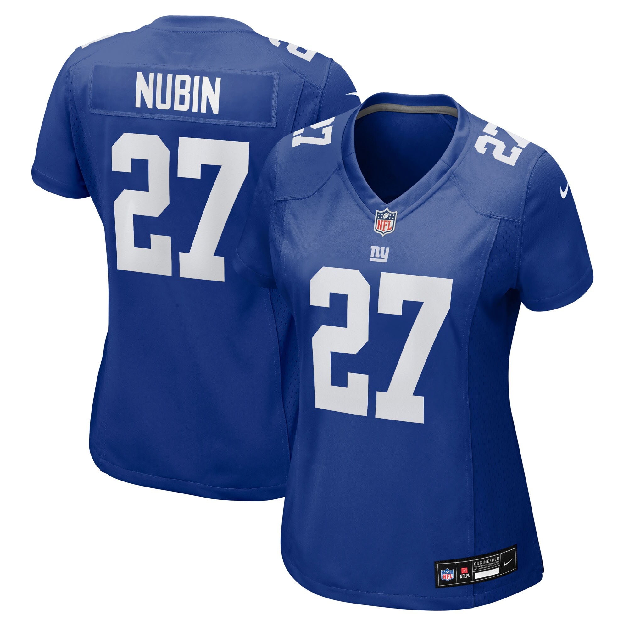 Tyler Nubin New York Giants Nike Women's Team Game Jersey -  Royal