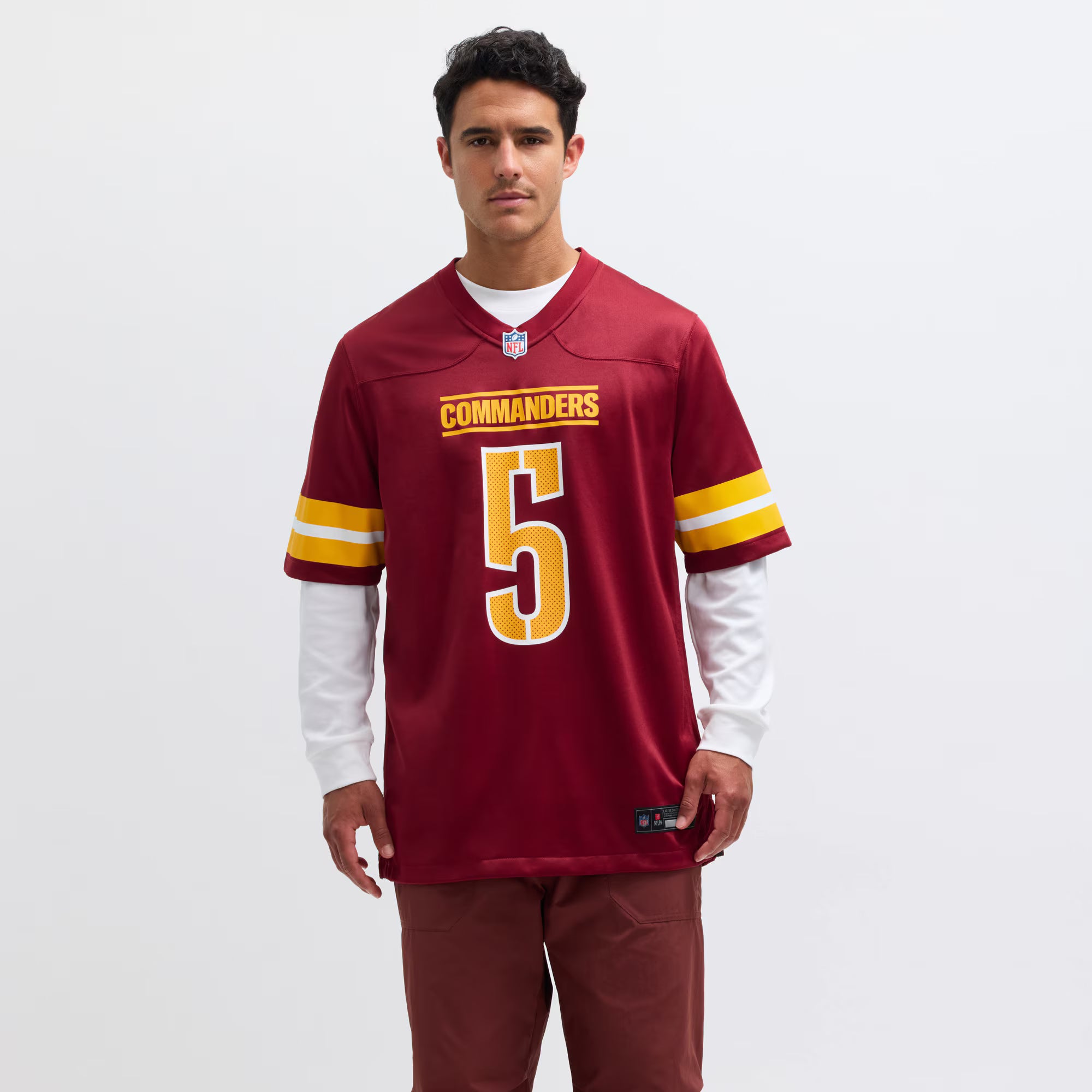 Jayden Daniels Washington Commanders Nike  Player Game Jersey - Burgundy