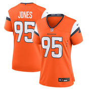 Sai'vion Jones Denver Broncos Nike Women's Team Game Jersey -  Orange