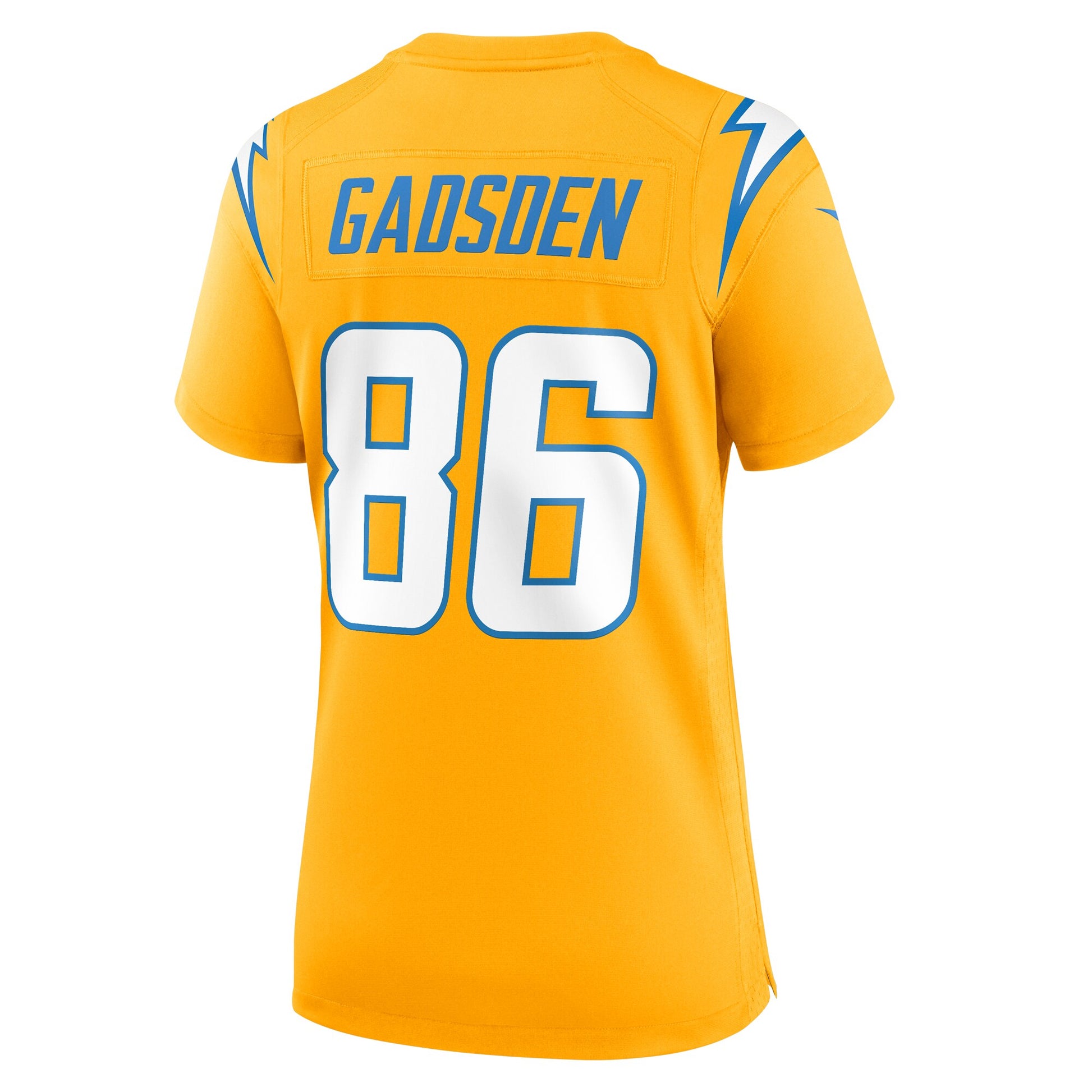 Oronde Gadsden Los Angeles Chargers Nike Women's Alternate Charger Power Game Jersey -  Gold