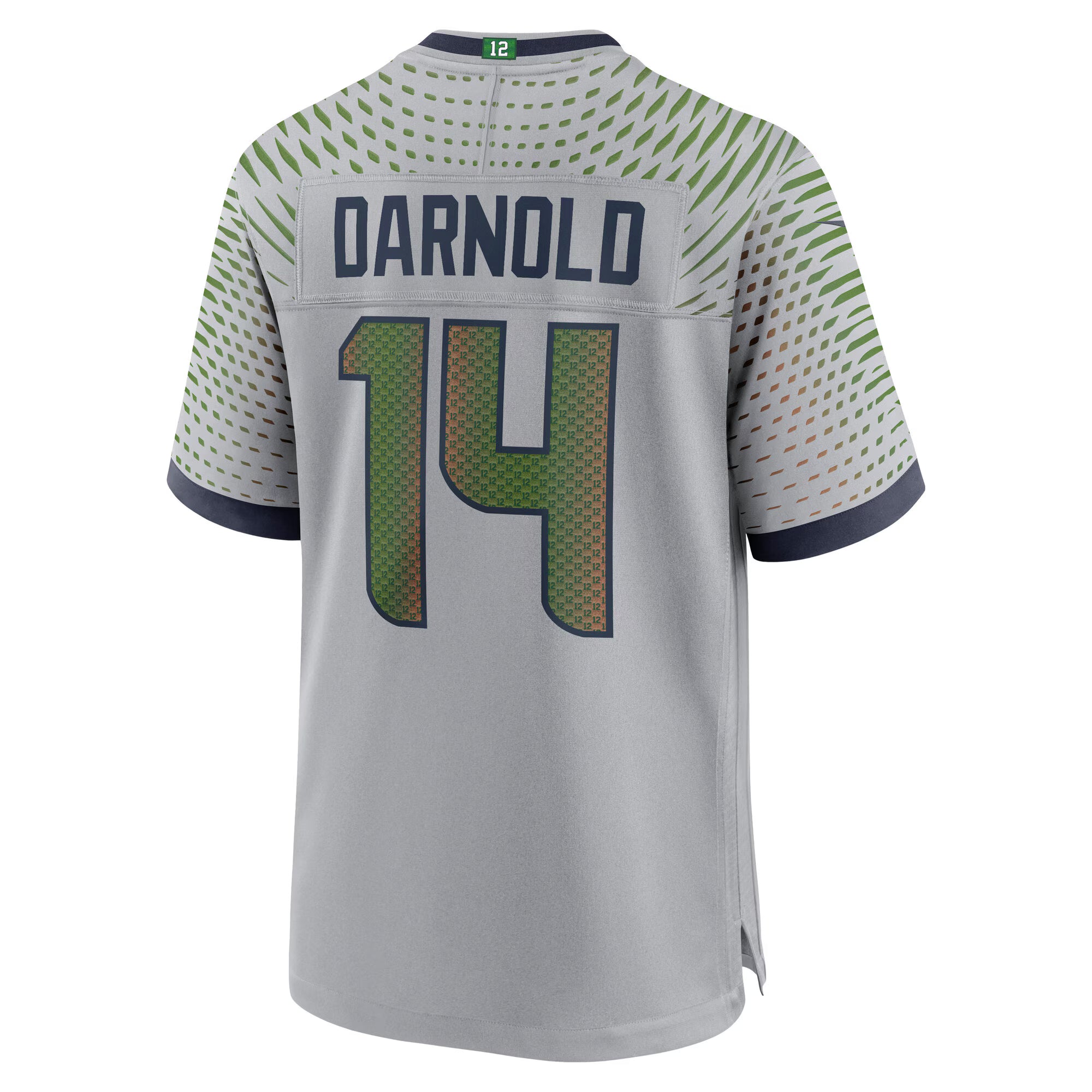 Sam Darnold Seattle Seahawks Nike 2025 Rivalries Collection Game Jersey - Wolf Gray