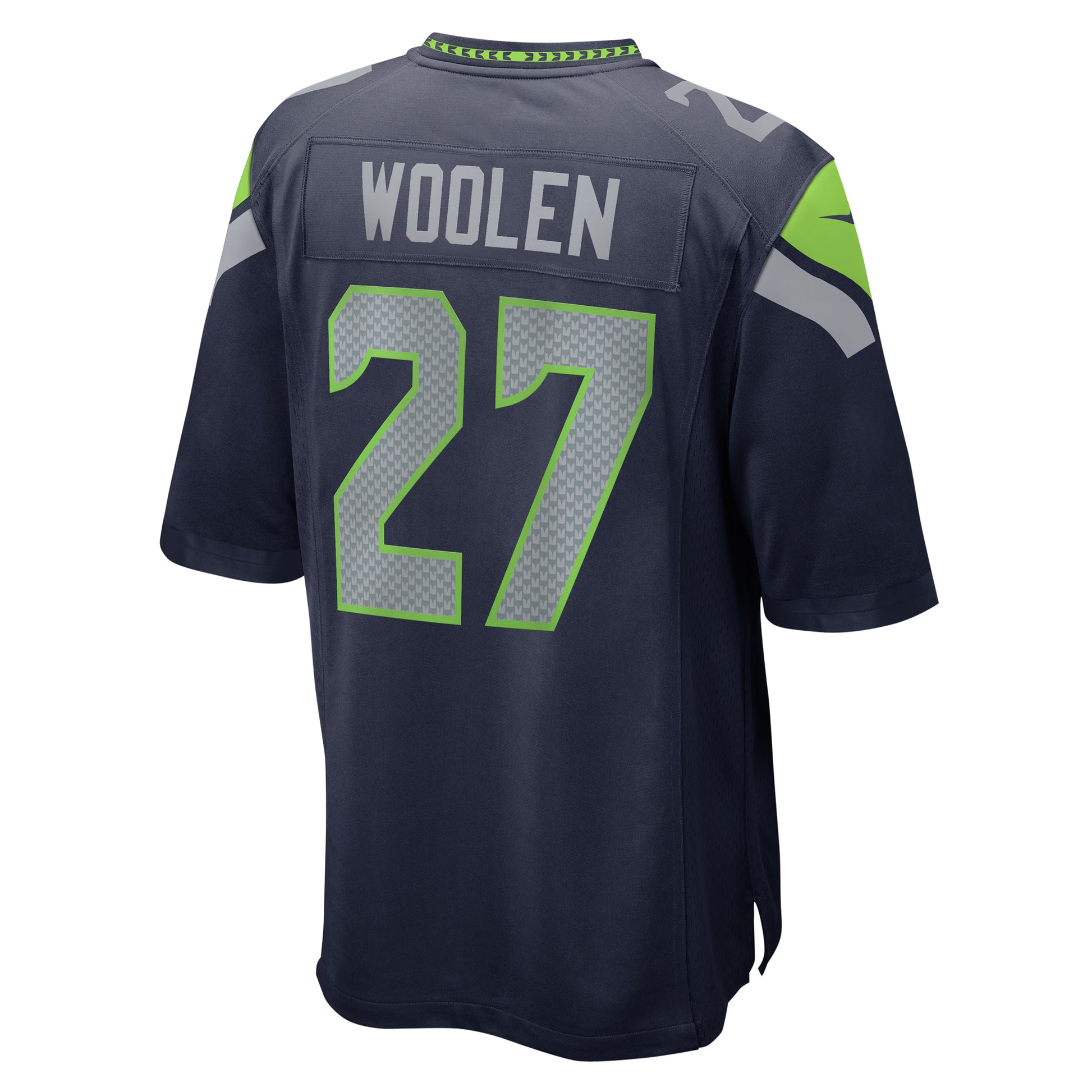 Riq Woolen Seattle Seahawks Nike  Game Jersey -  College Navy