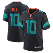 Tyreek Hill Miami Dolphins Nike 2025 Rivalries Collection Game Jersey - Pitch Blue