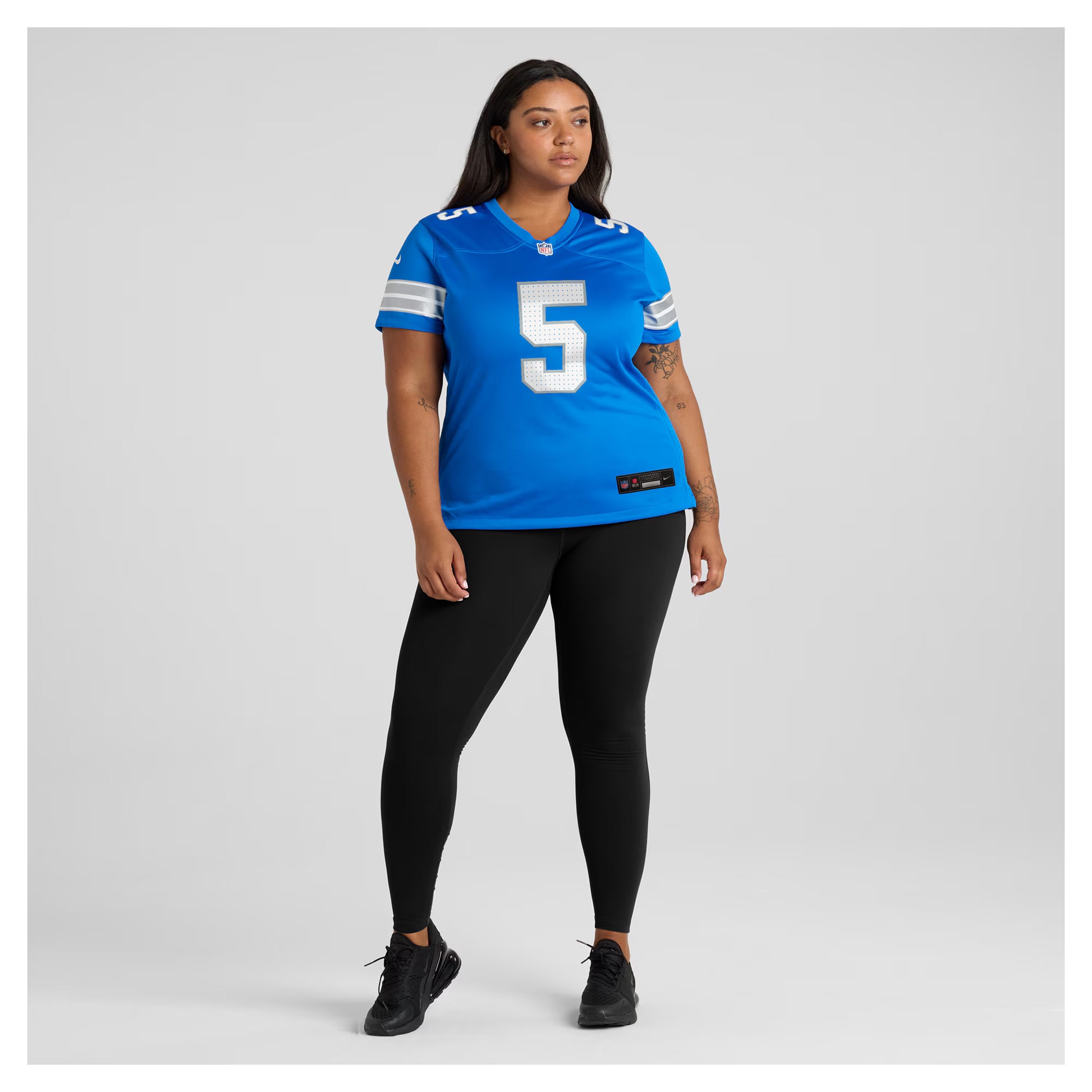 David Montgomery Detroit Lions Nike Women's Team Game Jersey -  Blue